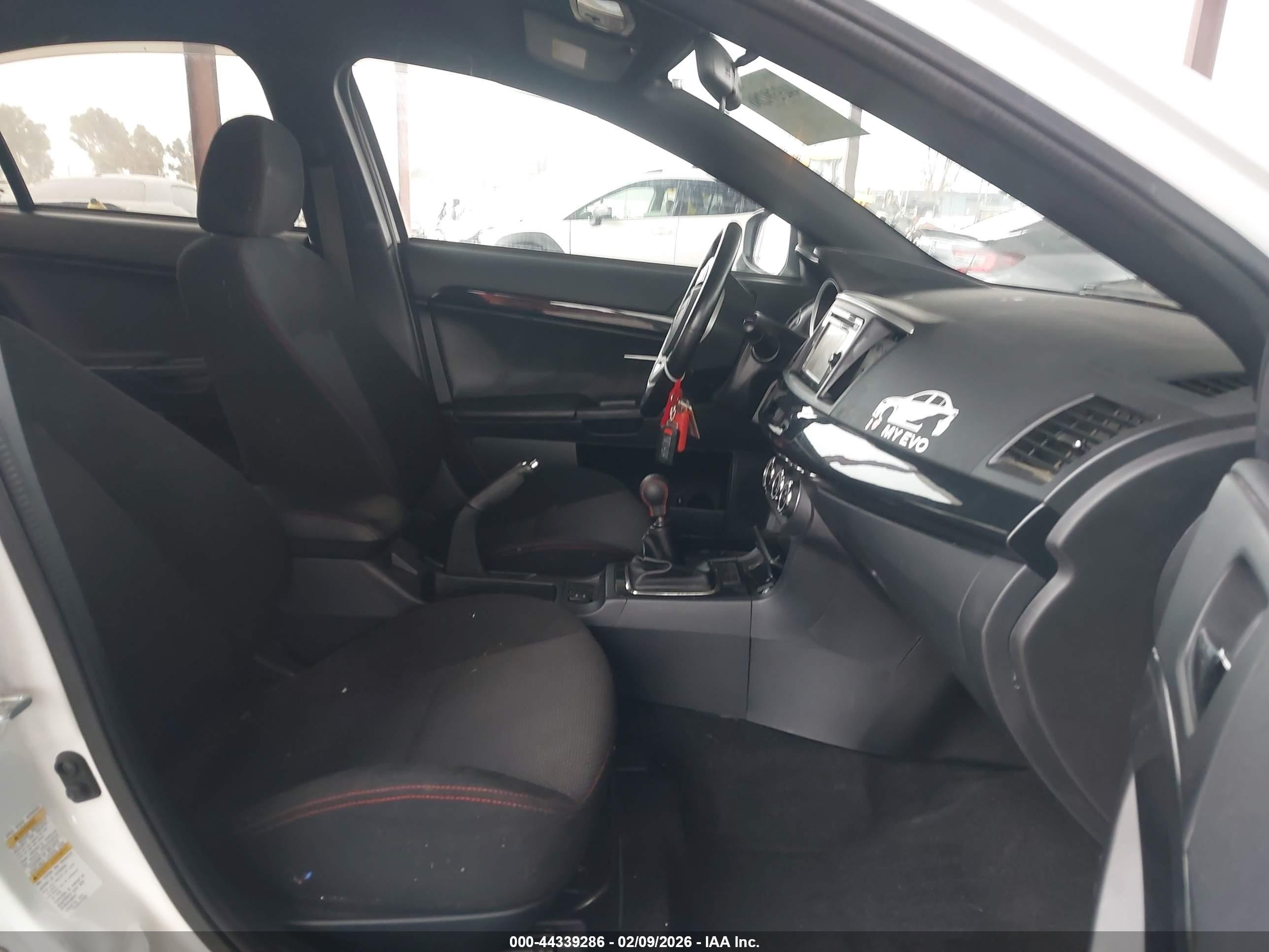 2015 Mitsubishi Lancer Evolution Final Edition White vin: JA32W7FV5FU027696