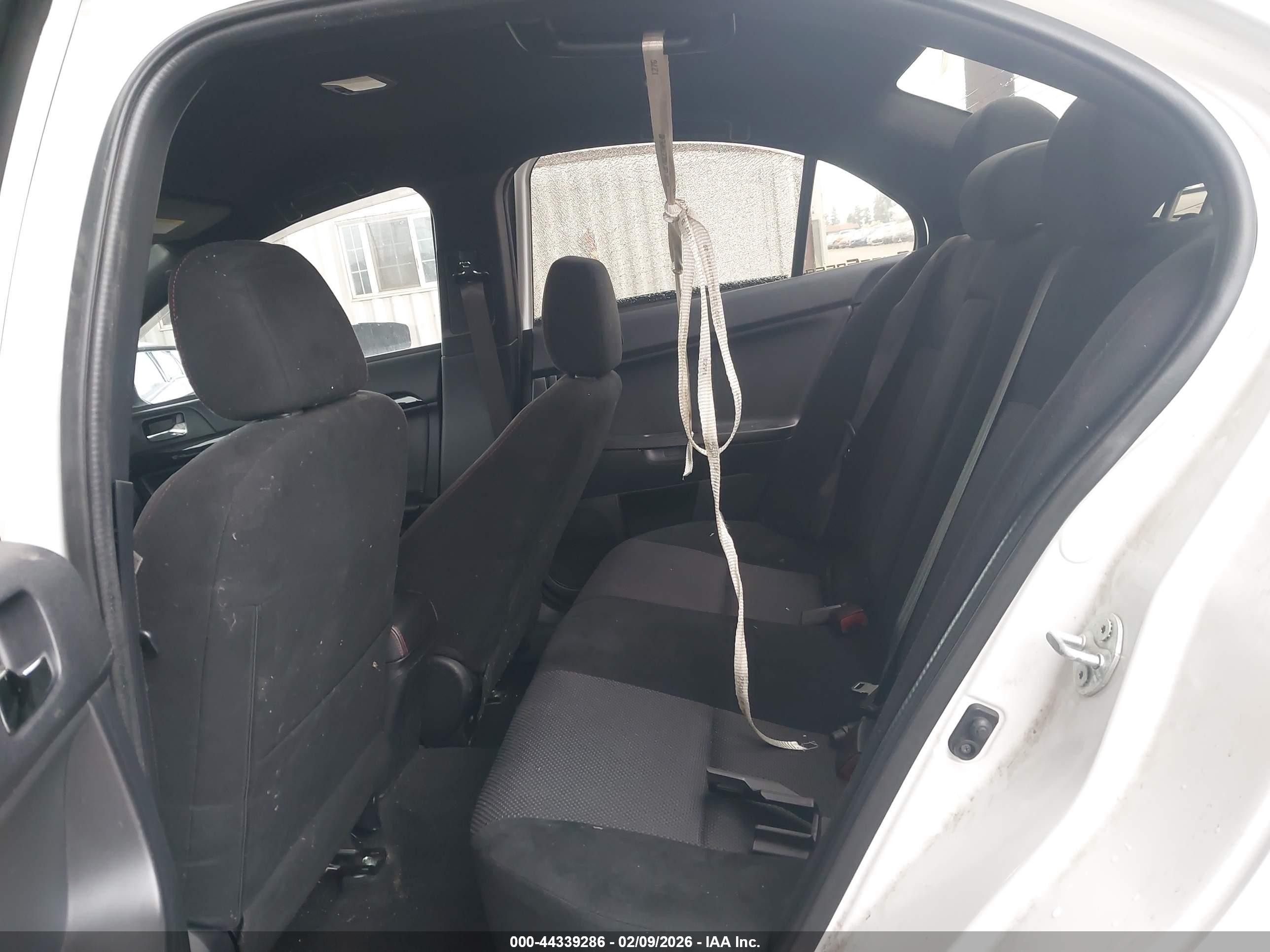 2015 Mitsubishi Lancer Evolution Final Edition White vin: JA32W7FV5FU027696