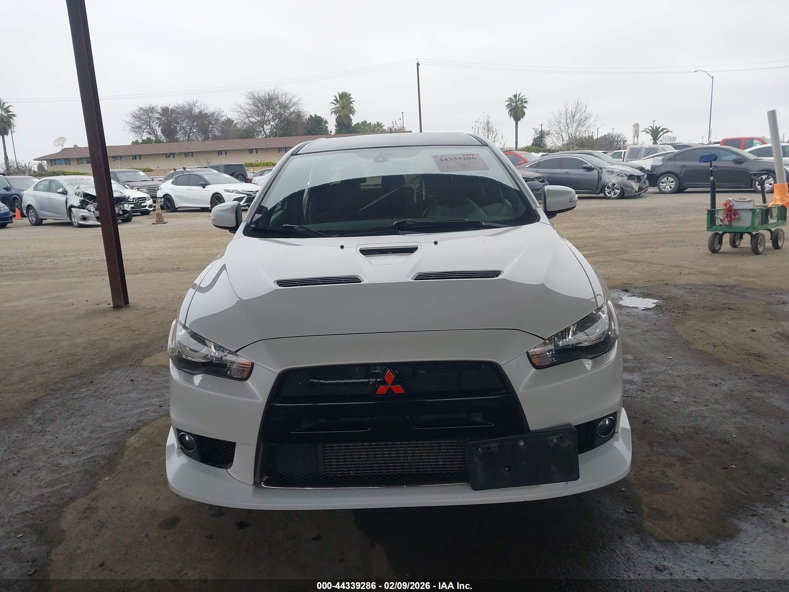 2015 Mitsubishi Lancer Evolution Final Edition White vin: JA32W7FV5FU027696