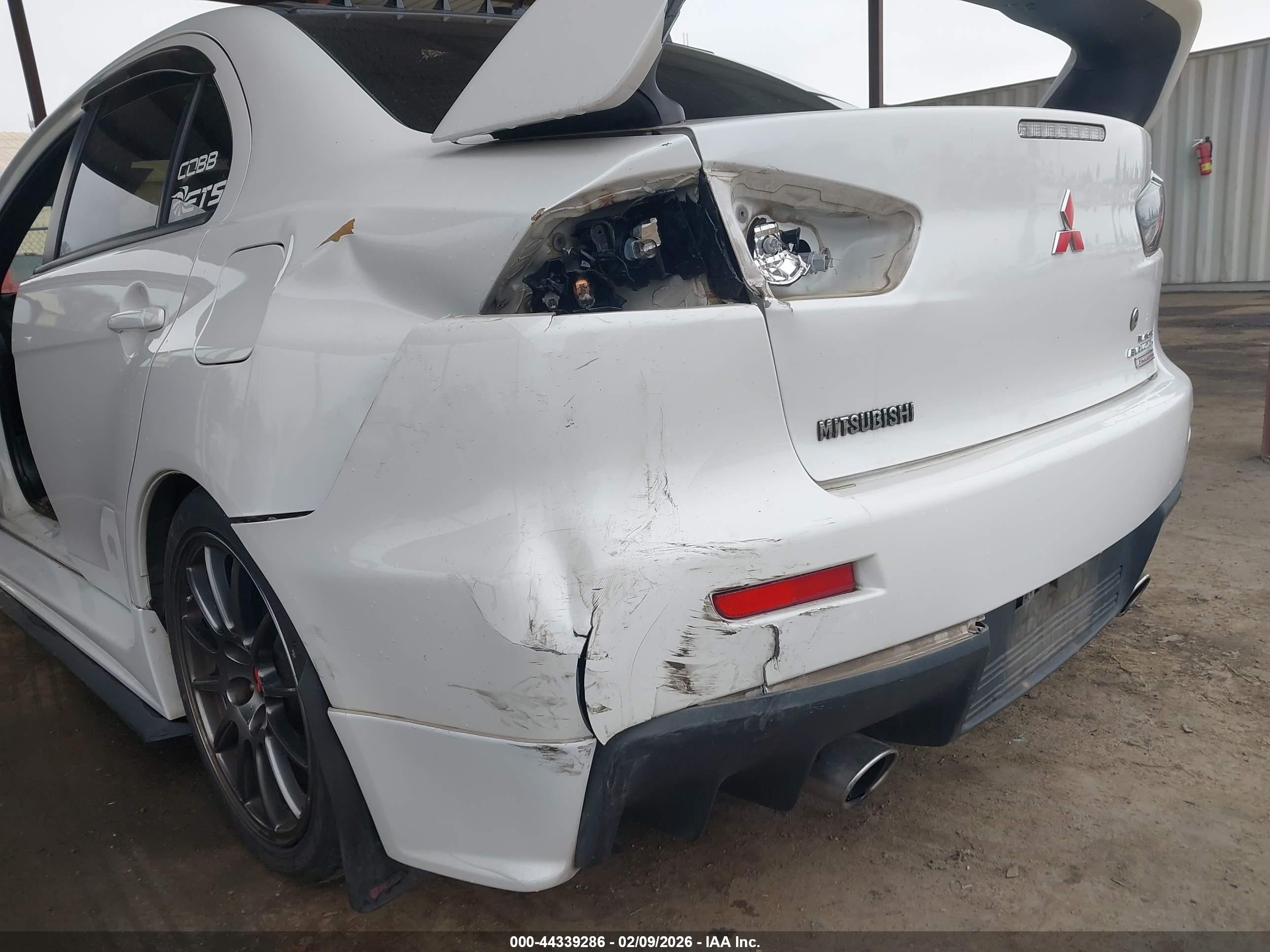2015 Mitsubishi Lancer Evolution Final Edition White vin: JA32W7FV5FU027696