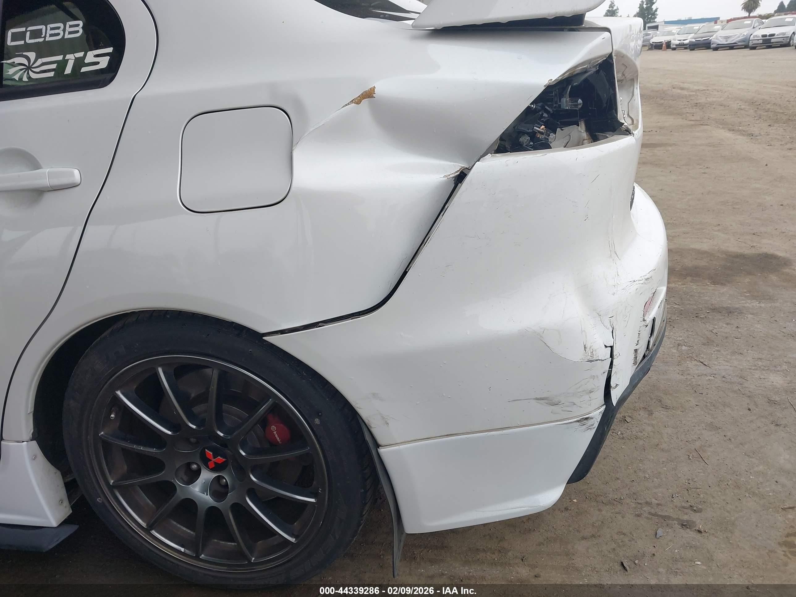 2015 Mitsubishi Lancer Evolution Final Edition White vin: JA32W7FV5FU027696