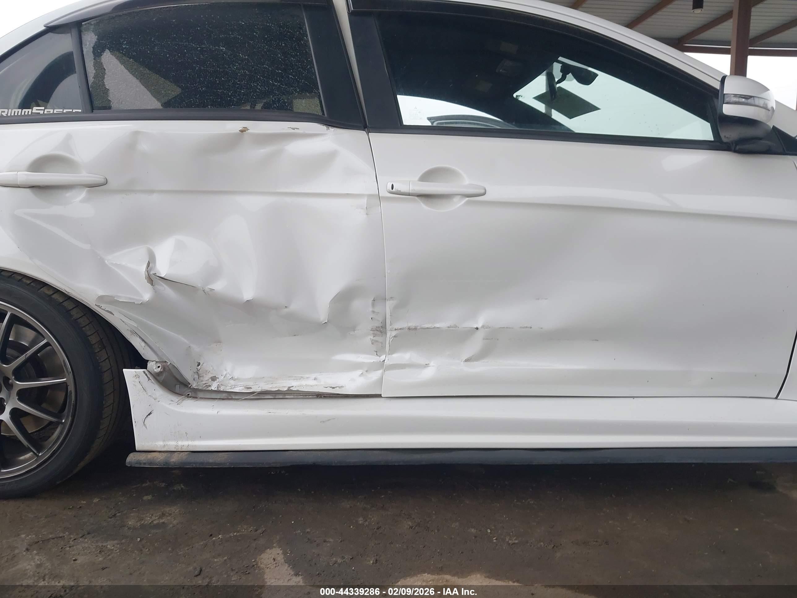 2015 Mitsubishi Lancer Evolution Final Edition White vin: JA32W7FV5FU027696