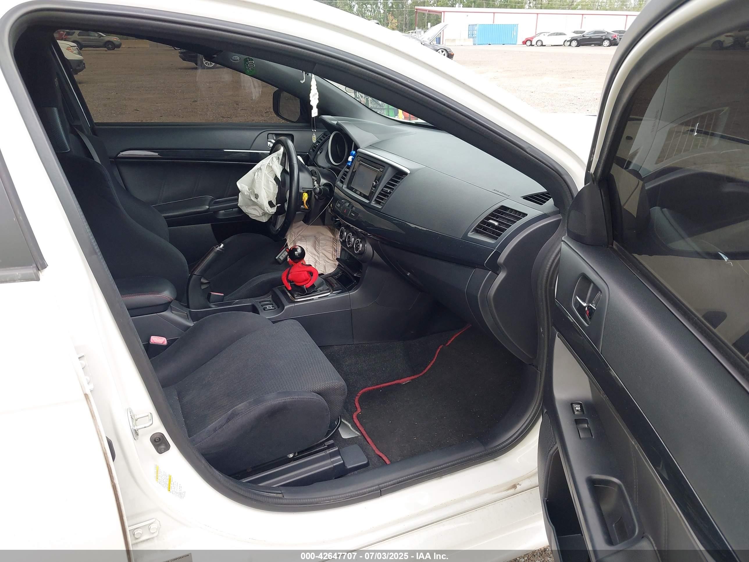 2015 Mitsubishi Lancer Evolution Final Edition White vin: JA32W7FV5FU028234