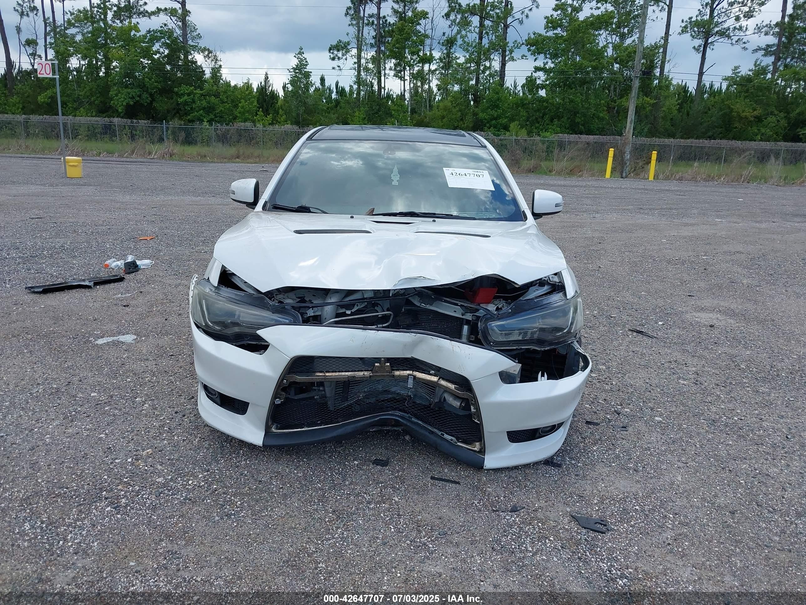 2015 Mitsubishi Lancer Evolution Final Edition White vin: JA32W7FV5FU028234