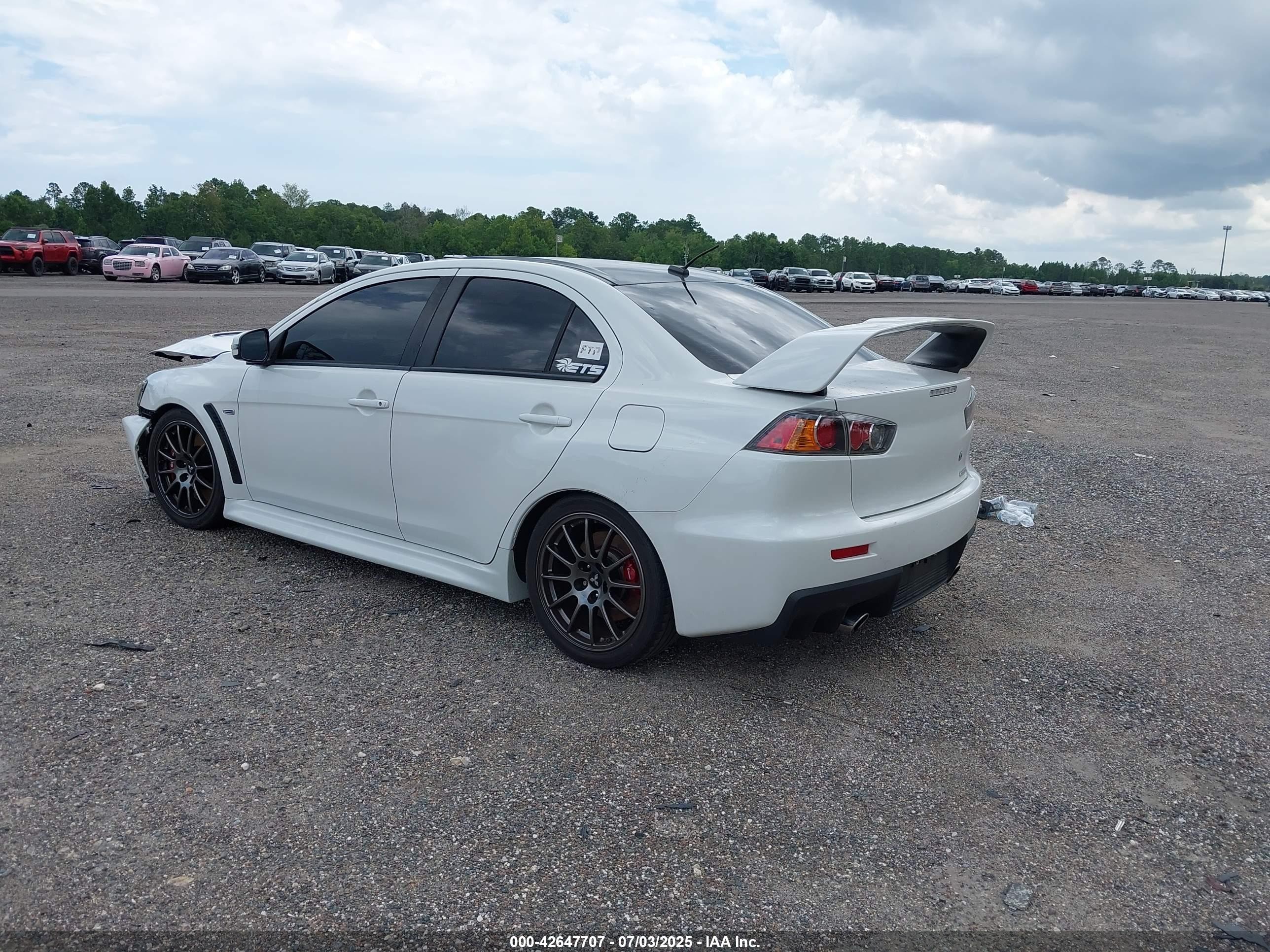 2015 Mitsubishi Lancer Evolution Final Edition White vin: JA32W7FV5FU028234
