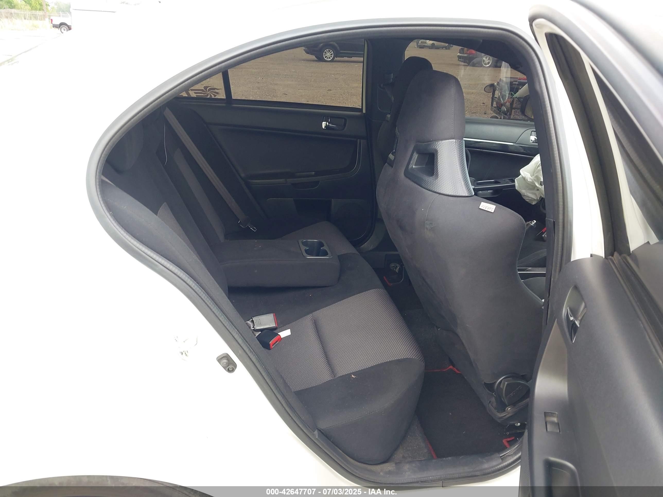 2015 Mitsubishi Lancer Evolution Final Edition White vin: JA32W7FV5FU028234