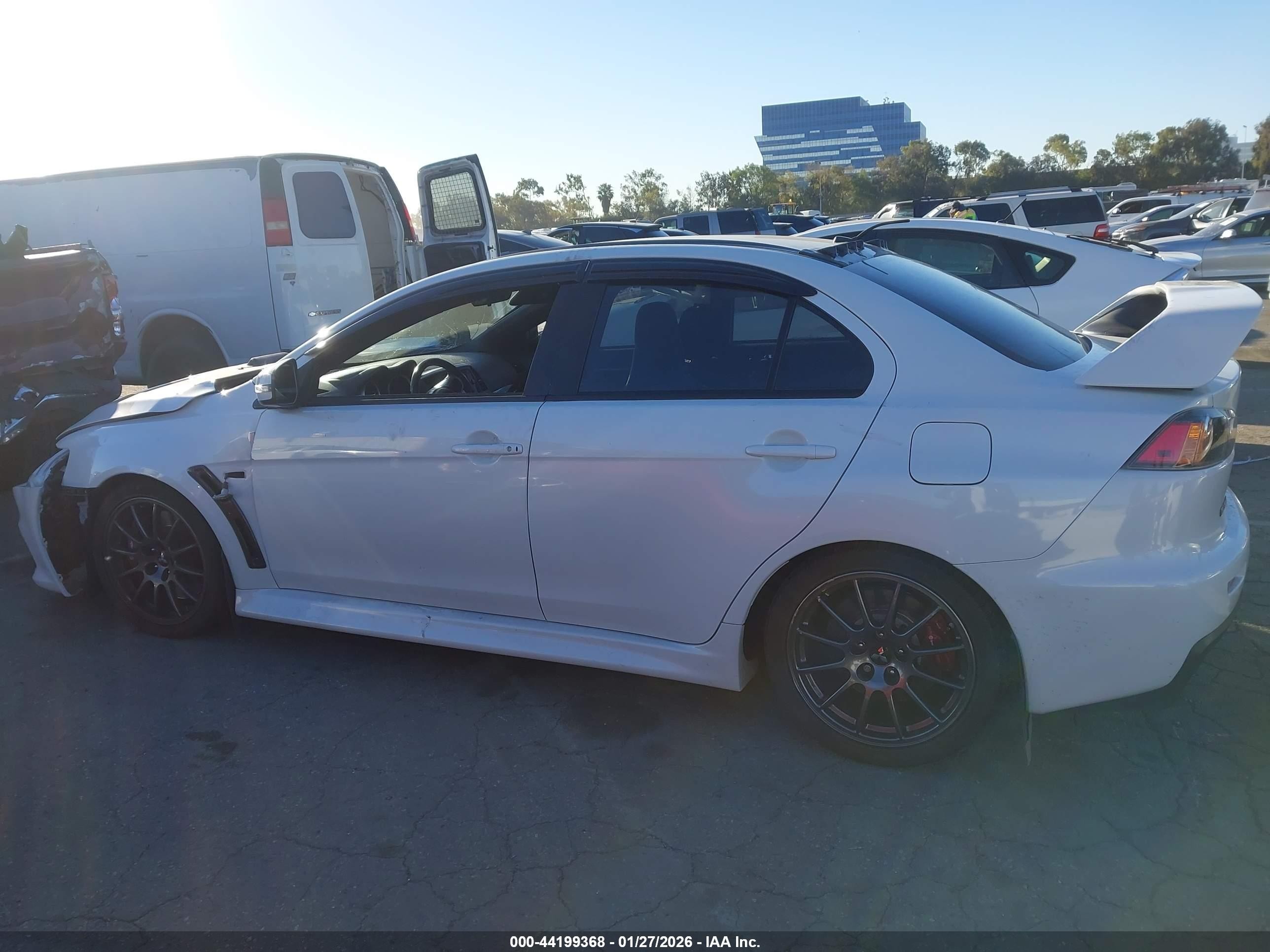2015 Mitsubishi Lancer Evolution Final Edition White vin: JA32W7FV8FU028308