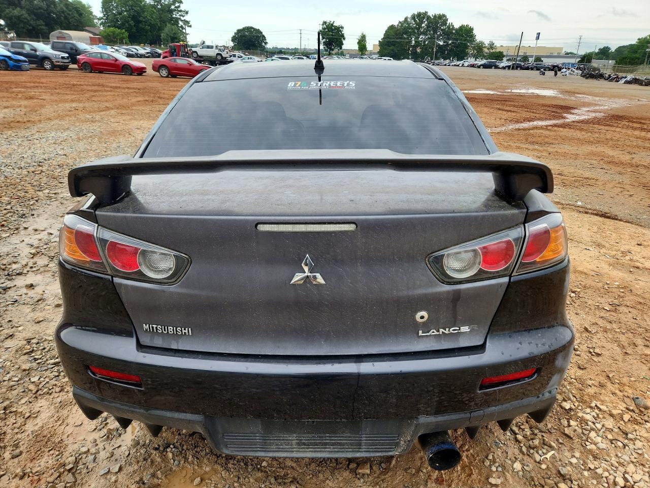 2011 Mitsubishi Lancer Evolution Gsr Charcoal vin: JA32W8FV0BU030697