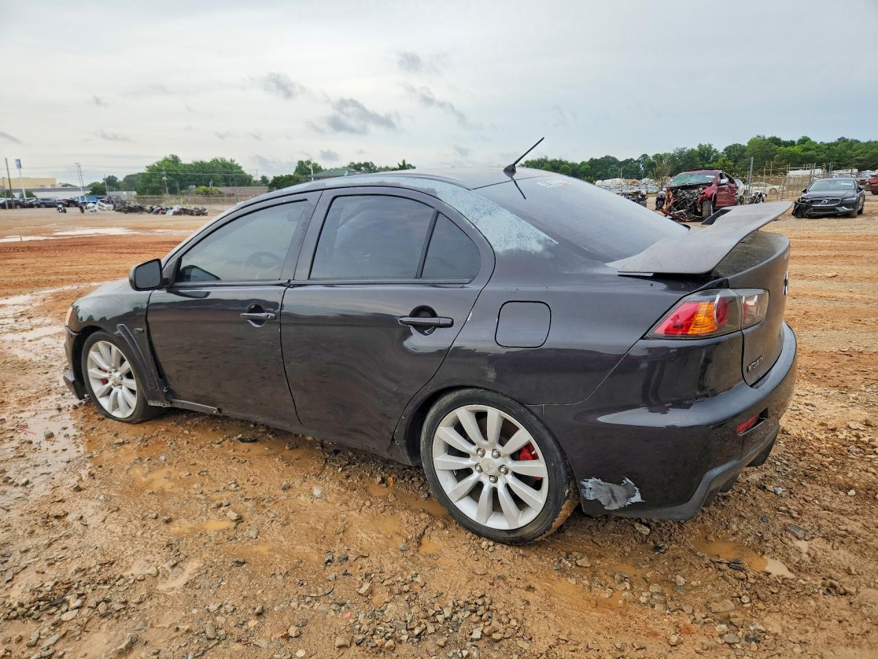 2011 Mitsubishi Lancer Evolution Gsr Charcoal vin: JA32W8FV0BU030697