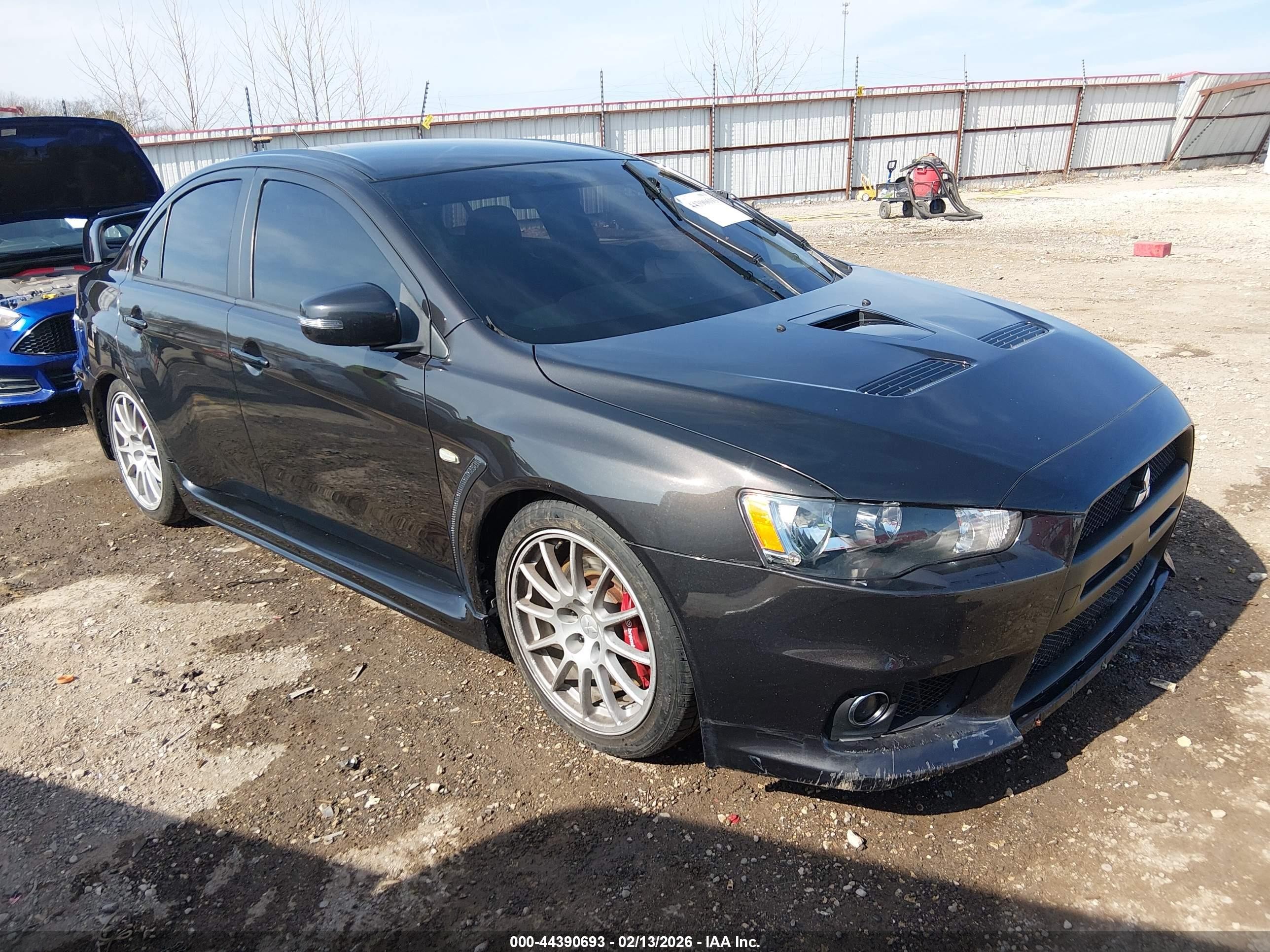 2015 Mitsubishi Lancer Evolution Gsr Black vin: JA32W8FV0FU021245