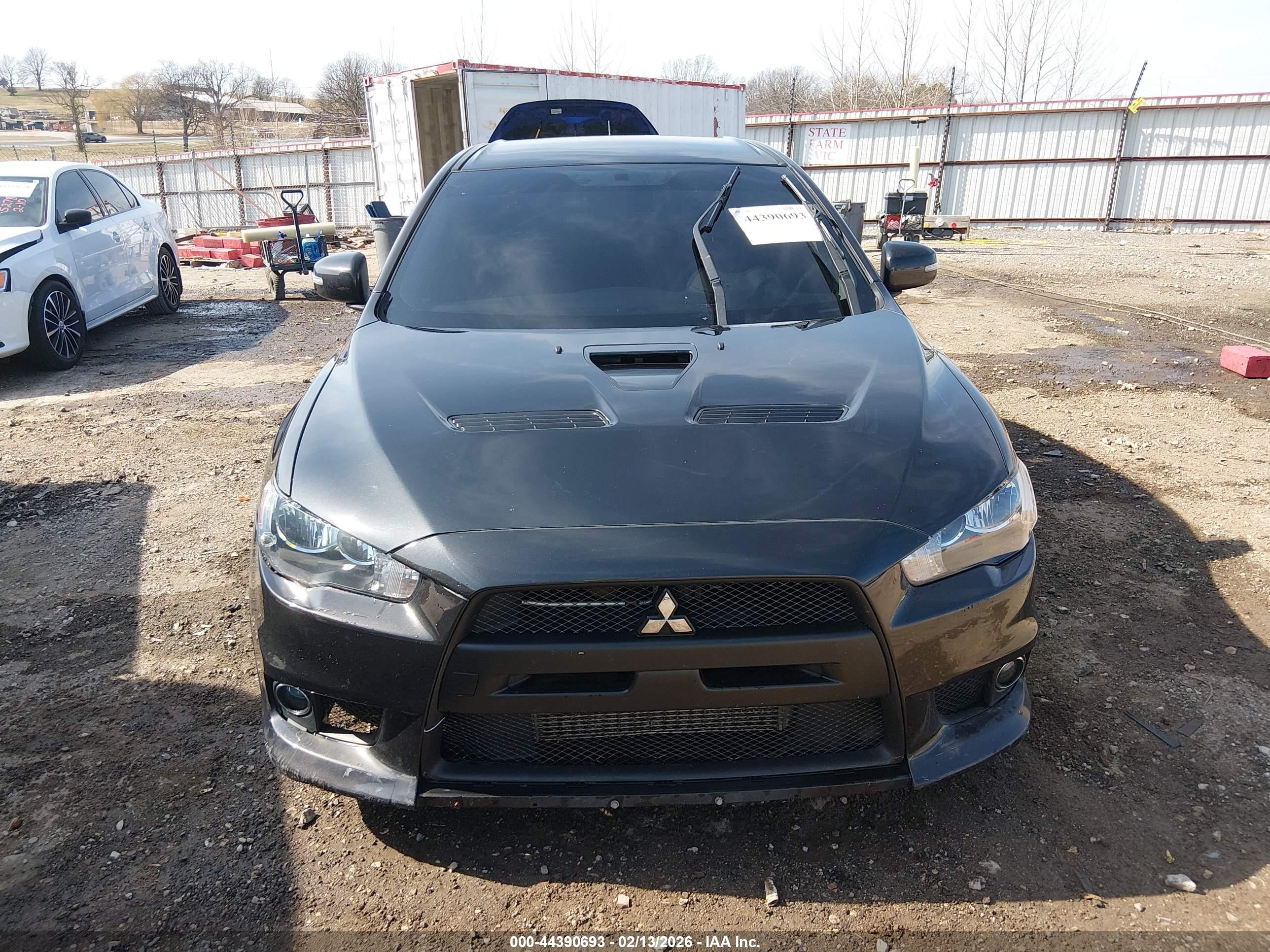 2015 Mitsubishi Lancer Evolution Gsr Black vin: JA32W8FV0FU021245