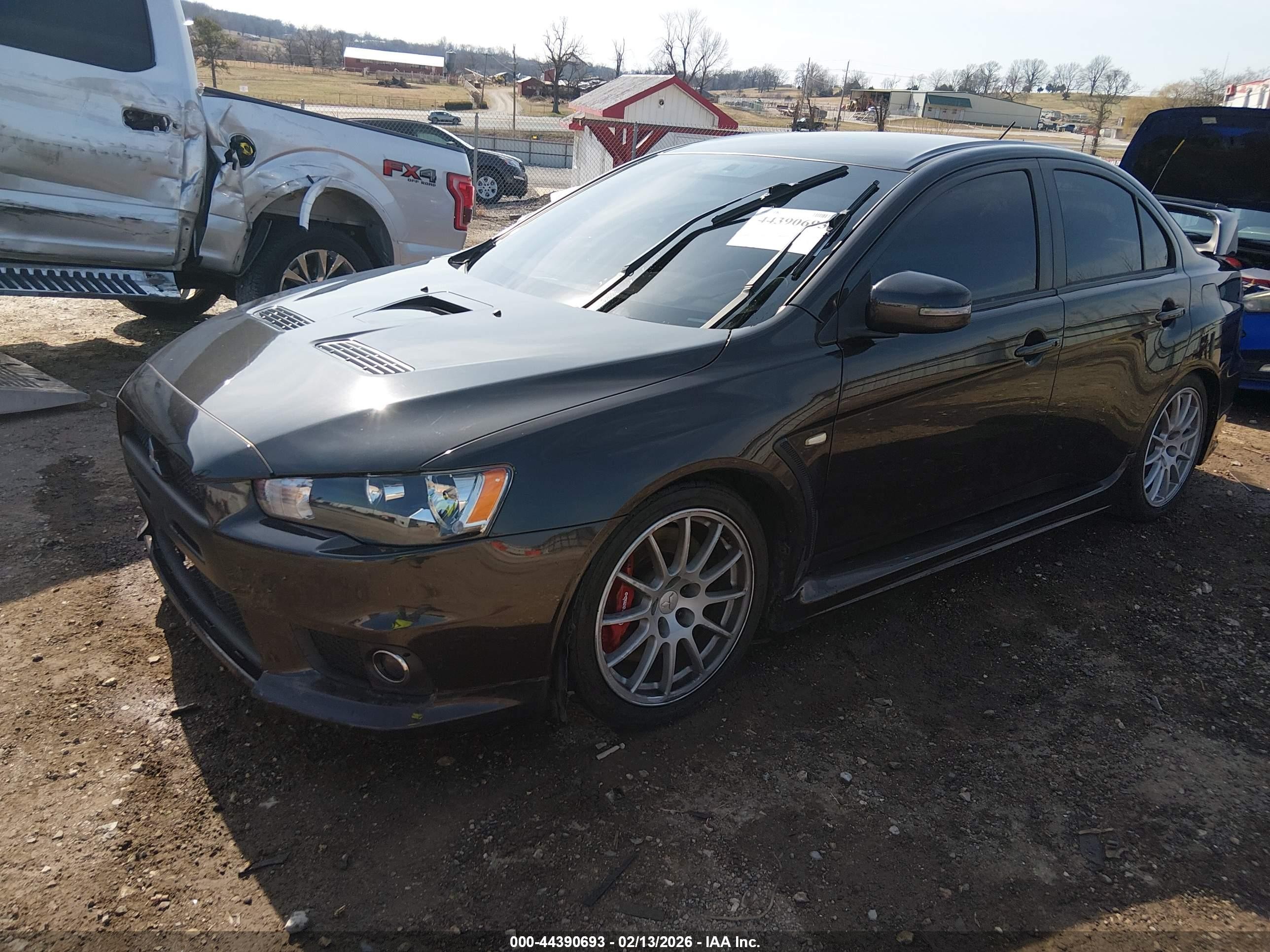 2015 Mitsubishi Lancer Evolution Gsr Black vin: JA32W8FV0FU021245