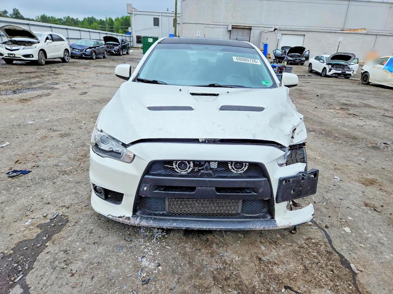 2011 Mitsubishi Lancer Evolution Gsr Белый vin: JA32W8FV3BU046909