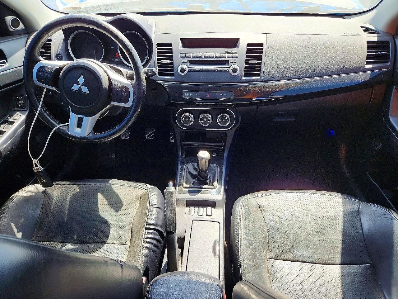 2012 Mitsubishi Lancer Evolution Gsr Gray vin: JA32W8FV3CU008436
