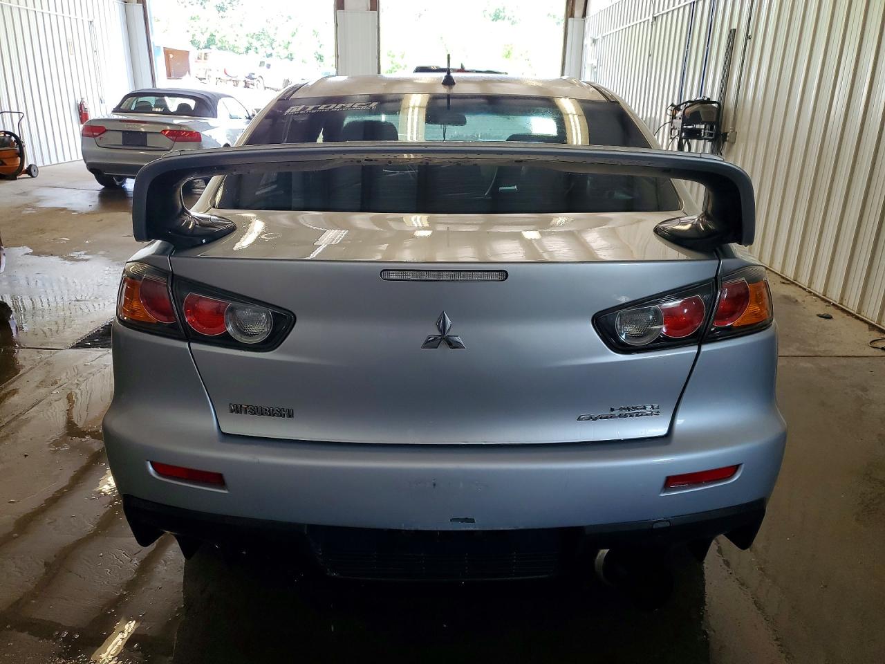 2012 Mitsubishi Lancer Evolution Gsr Silver vin: JA32W8FV3CU015449