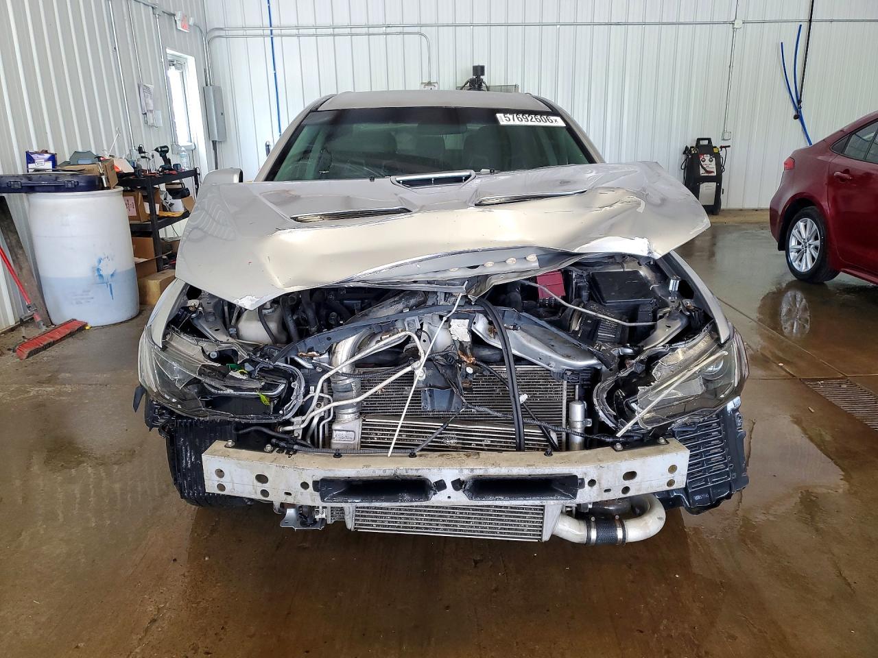 2012 Mitsubishi Lancer Evolution Gsr Silver vin: JA32W8FV3CU015449