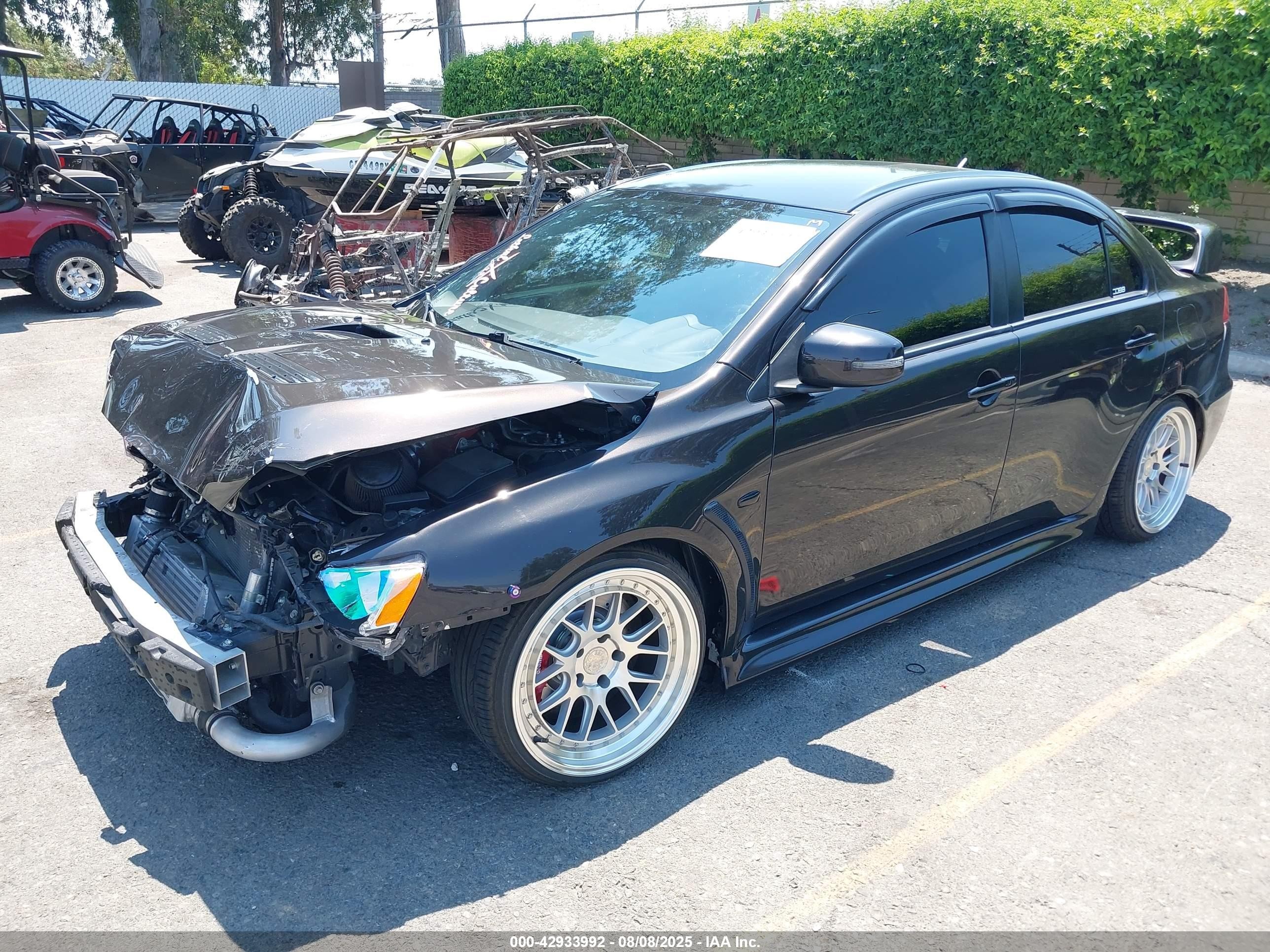 2015 Mitsubishi Lancer Evolution Gsr Серый vin: JA32W8FV3FU008103