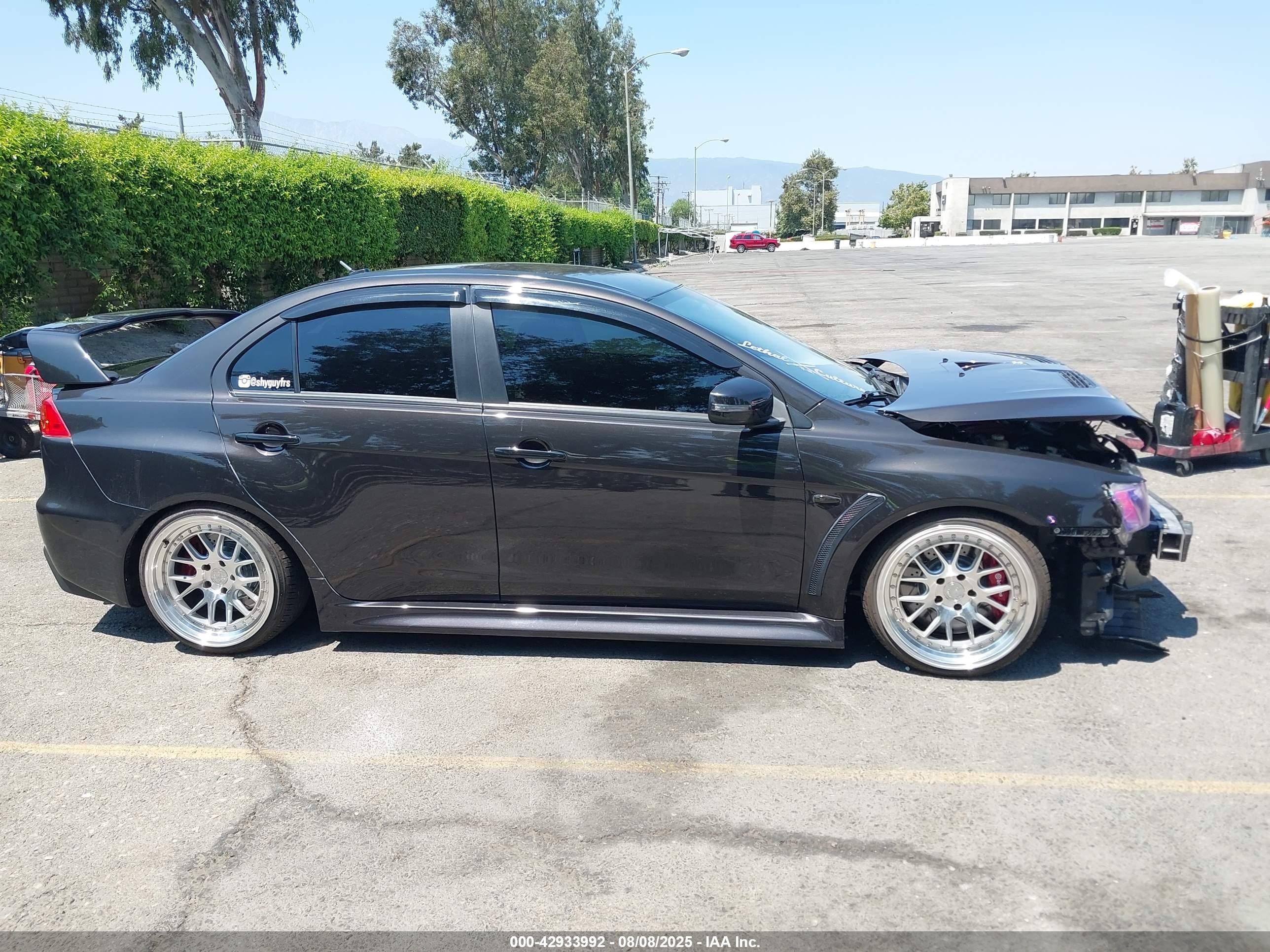 2015 Mitsubishi Lancer Evolution Gsr Серый vin: JA32W8FV3FU008103