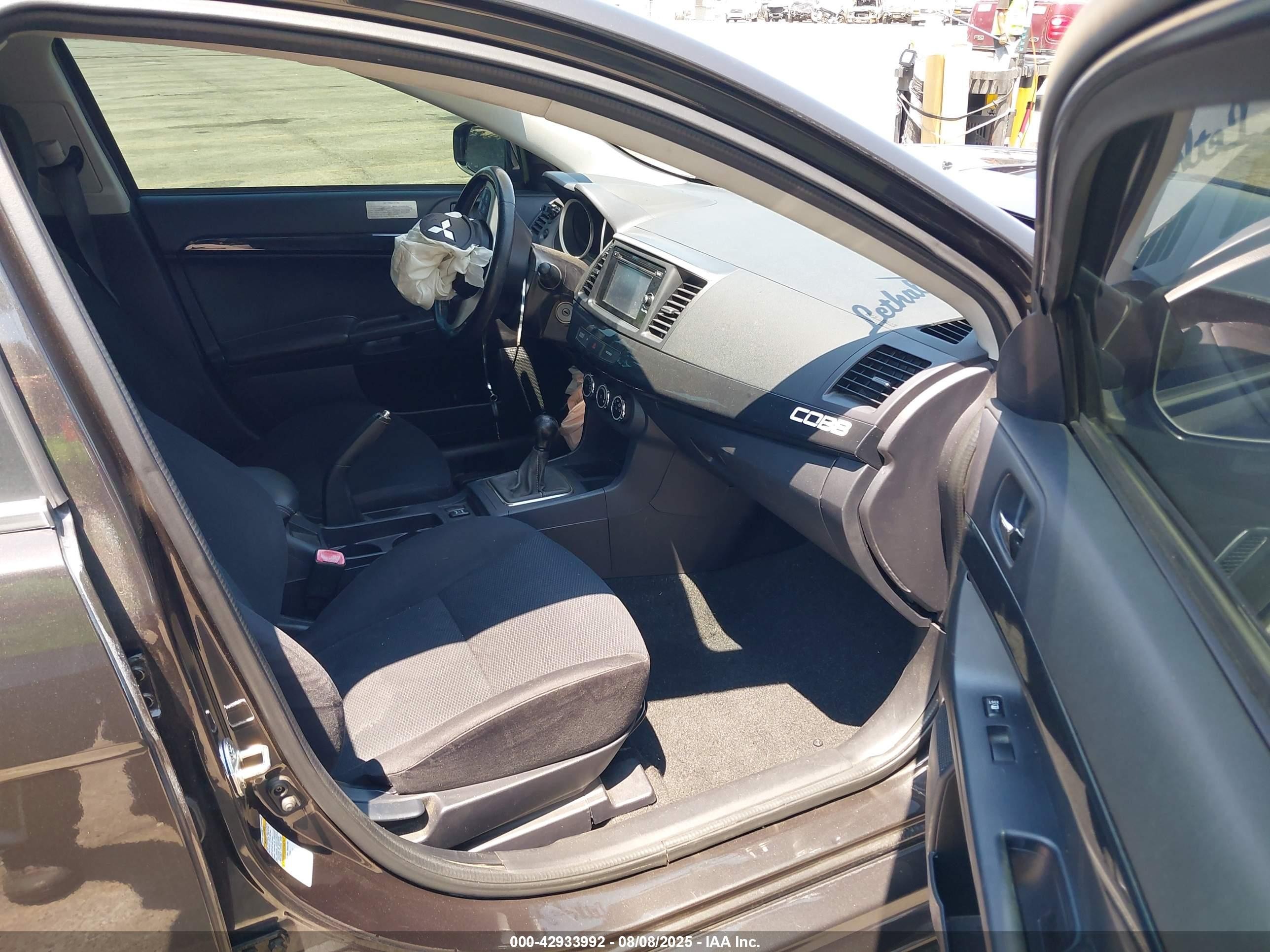 2015 Mitsubishi Lancer Evolution Gsr Серый vin: JA32W8FV3FU008103