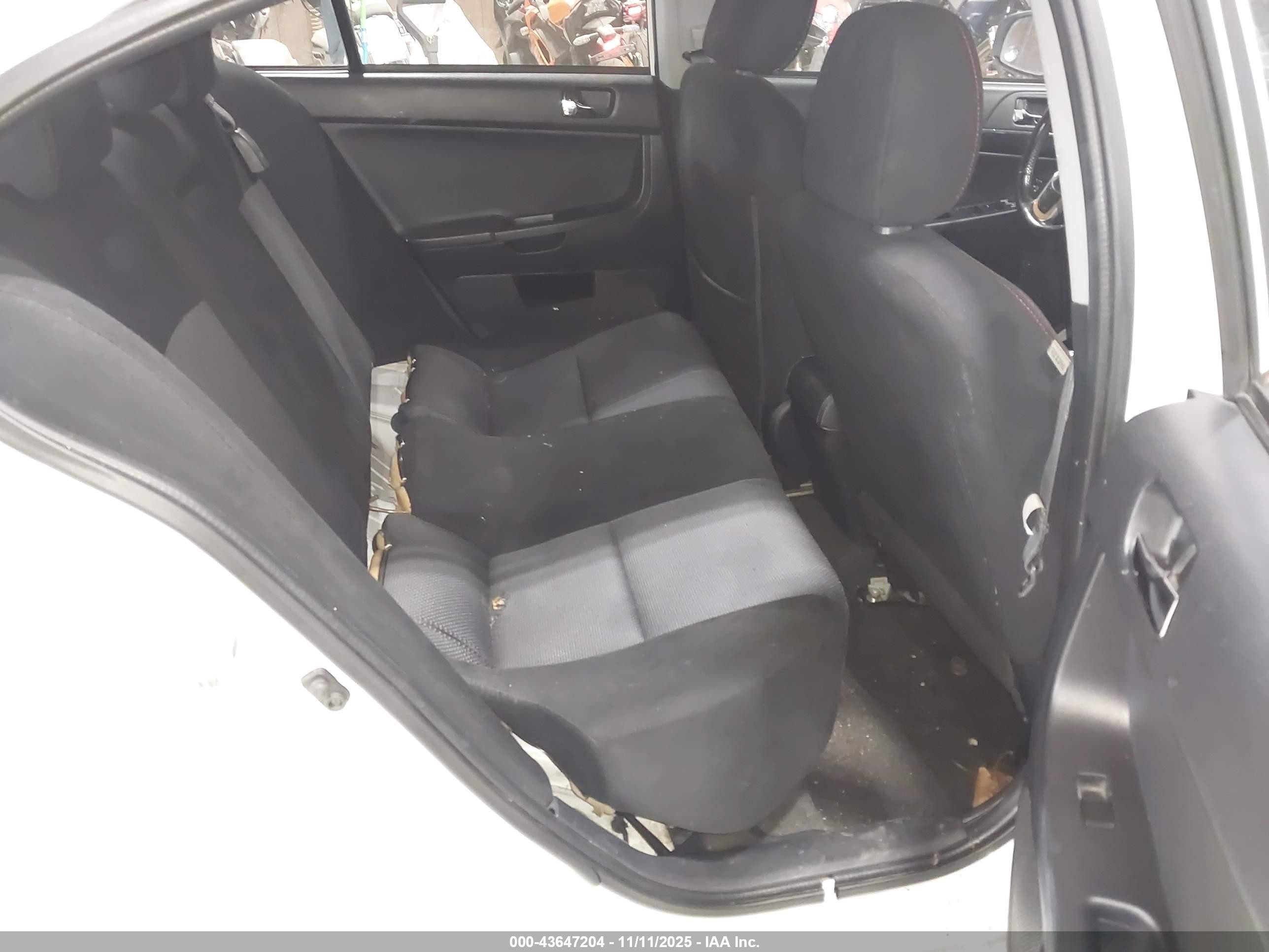 2015 Mitsubishi Lancer Evolution Gsr White vin: JA32W8FV4FU016162
