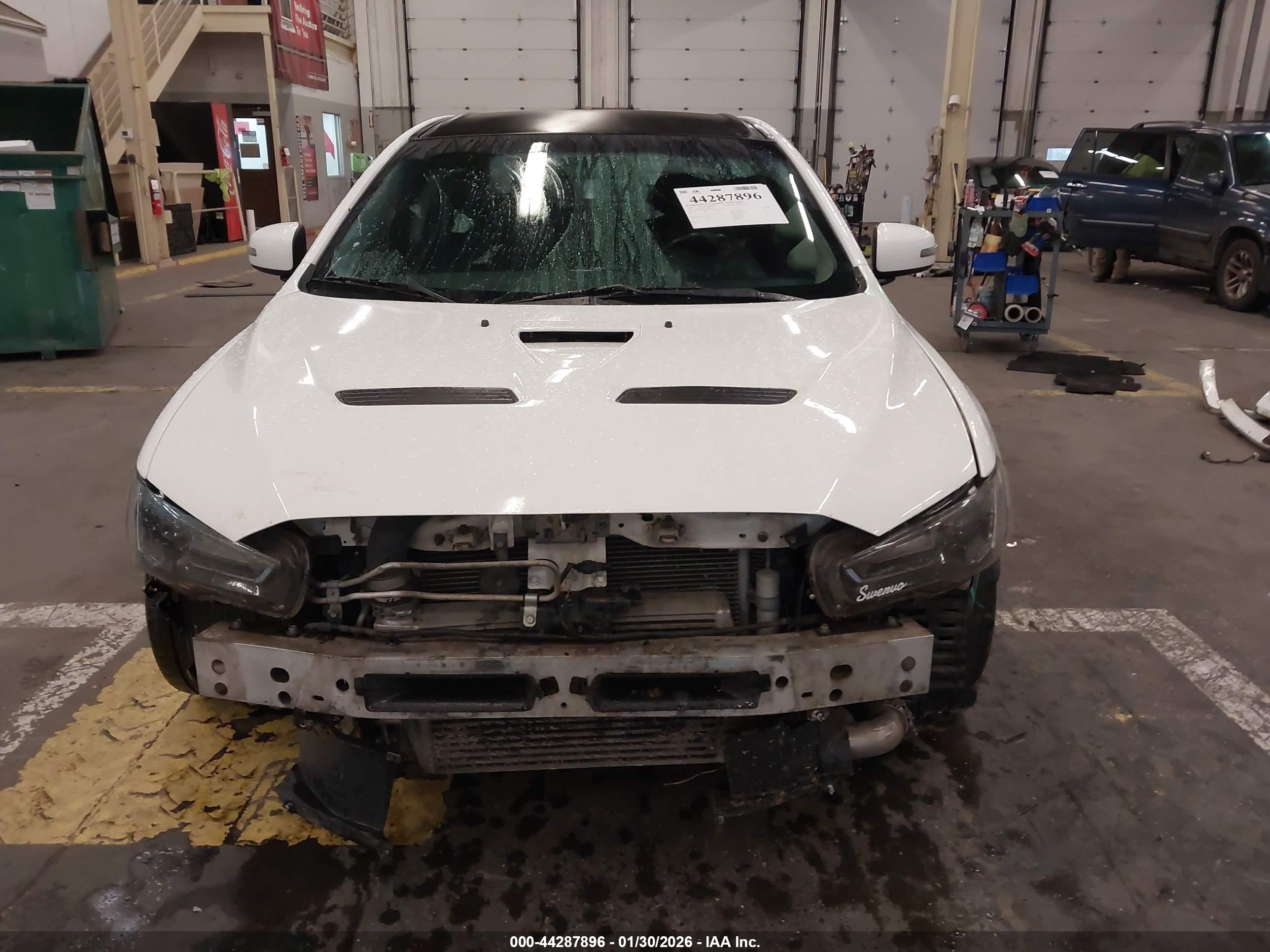2015 Mitsubishi Lancer Evolution Gsr Белый vin: JA32W8FV5FU006207