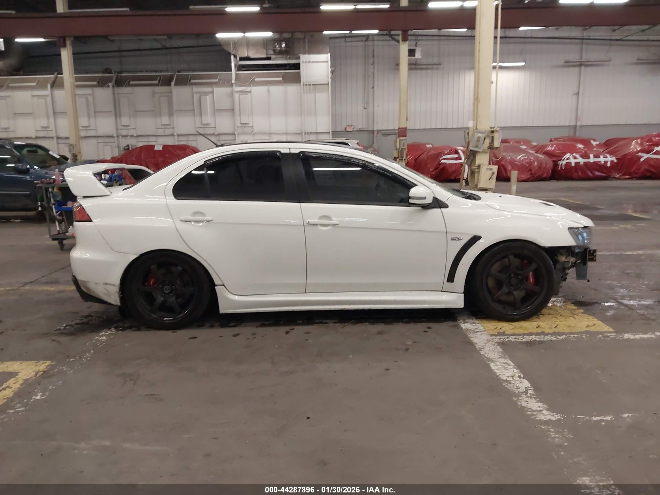 2015 Mitsubishi Lancer Evolution Gsr Белый vin: JA32W8FV5FU006207