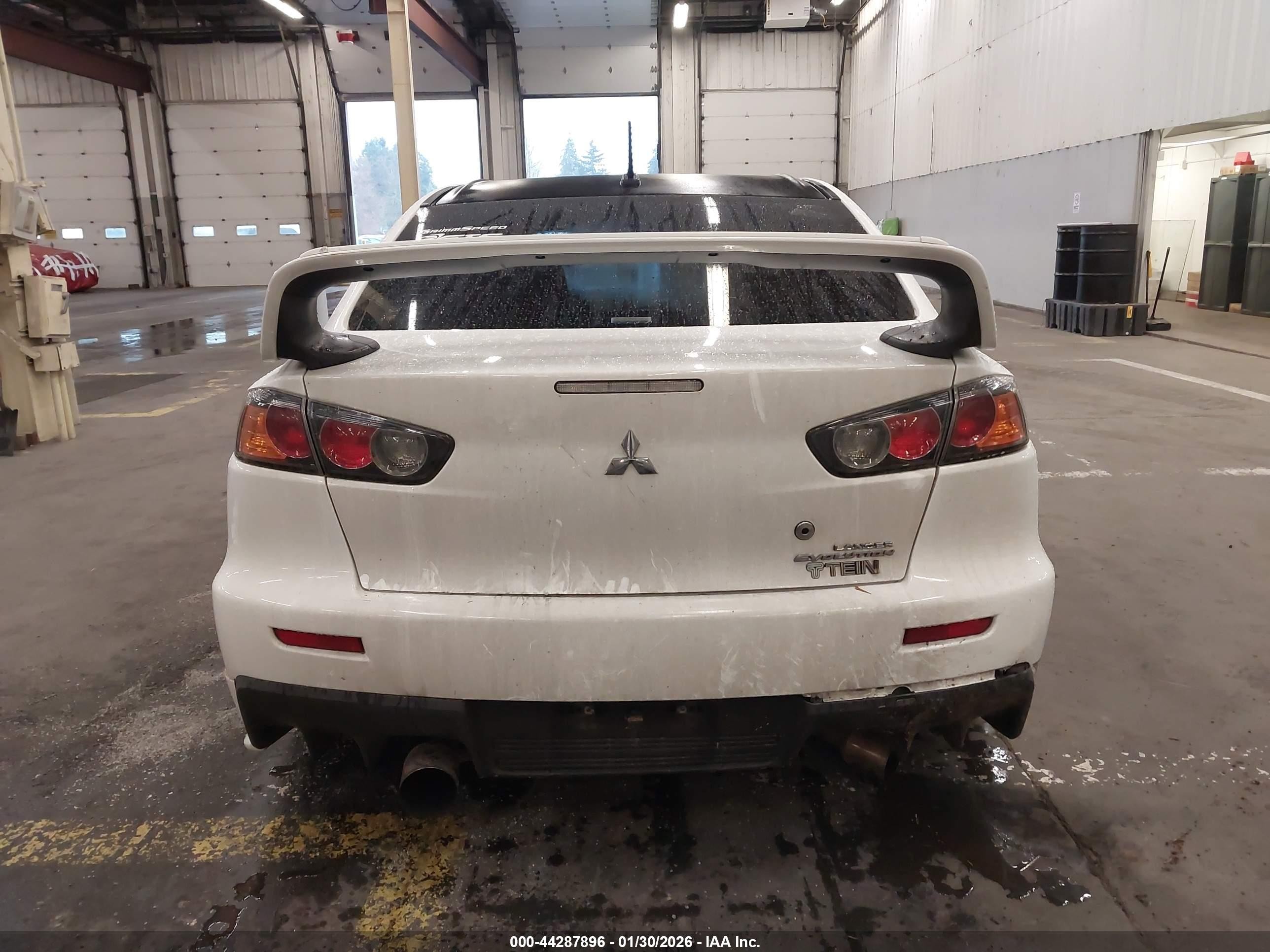 2015 Mitsubishi Lancer Evolution Gsr Белый vin: JA32W8FV5FU006207