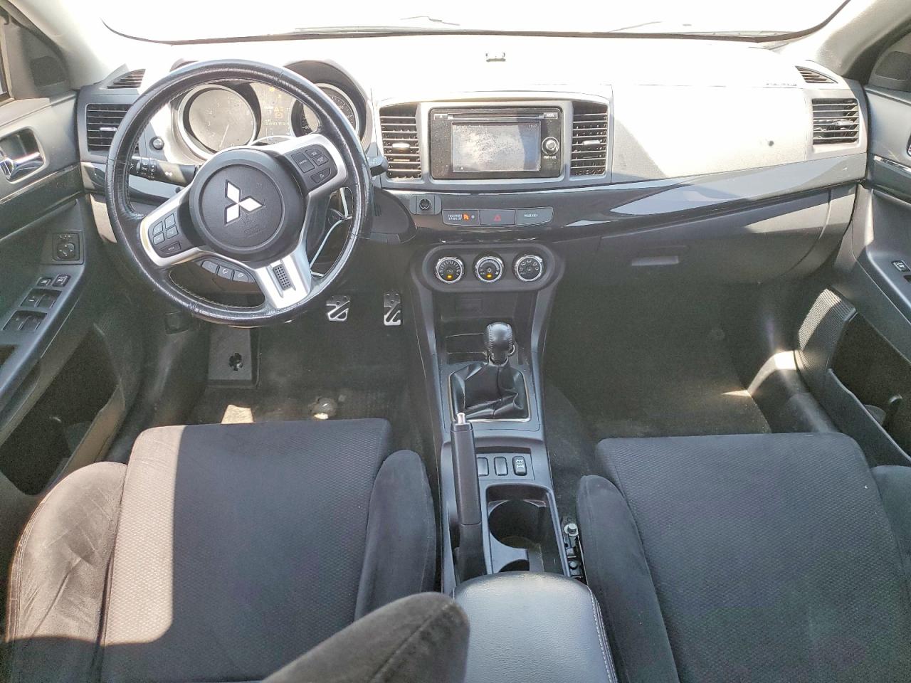 2015 Mitsubishi Lancer Evolution Gsr White vin: JA32W8FV5FU023430