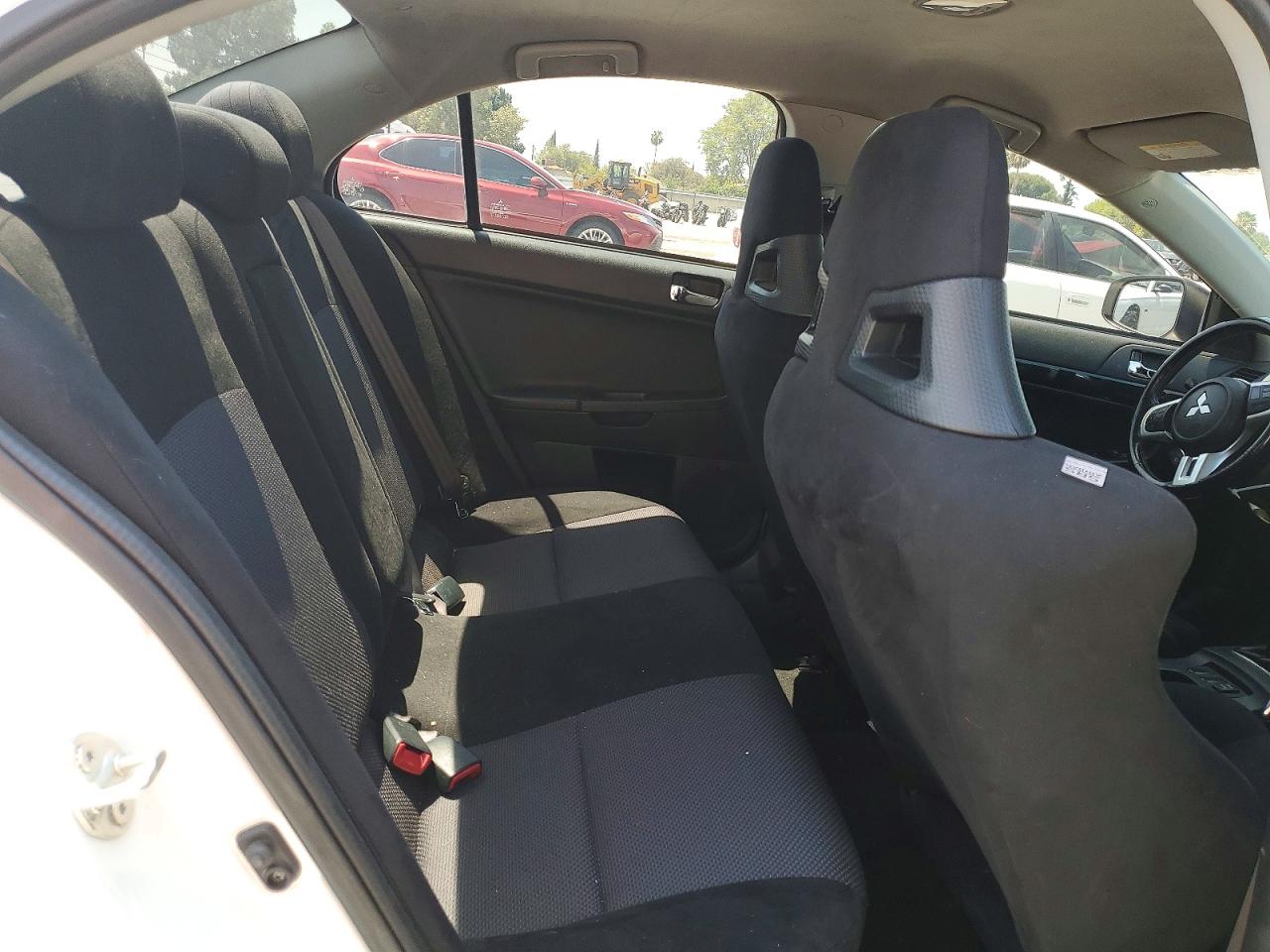 2015 Mitsubishi Lancer Evolution Gsr White vin: JA32W8FV5FU023430