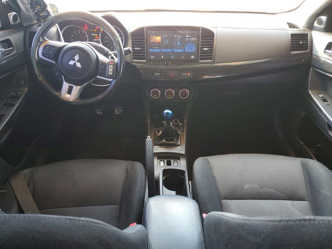 2015 Mitsubishi Lancer Evolution Gsr Blue vin: JA32W8FV6FU026515