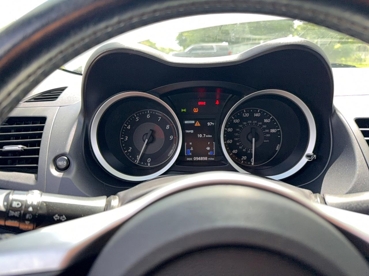 2012 Mitsubishi Lancer Evolution Gsr Gray vin: JA32W8FV7CU010819