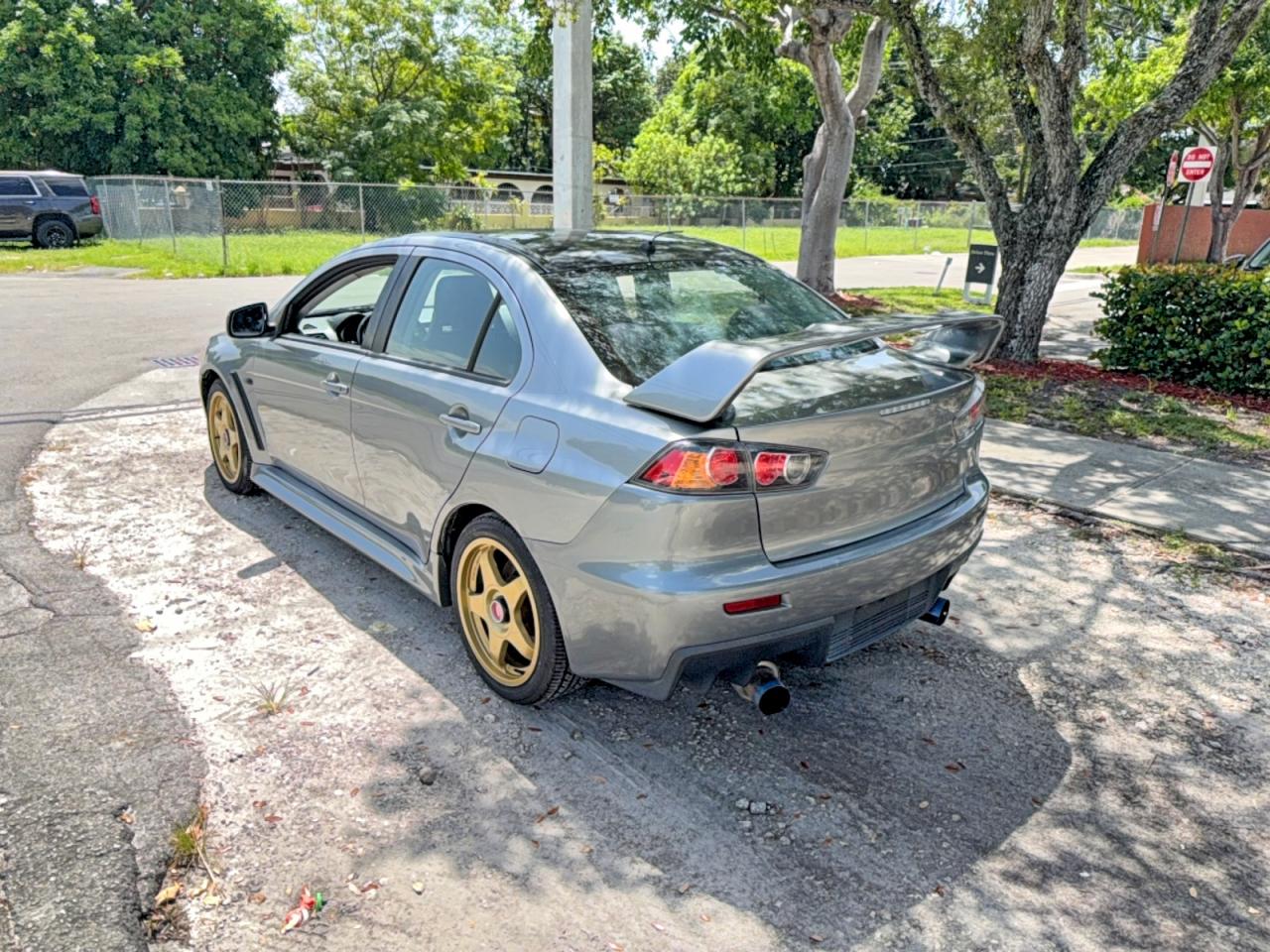 2012 Mitsubishi Lancer Evolution Gsr Gray vin: JA32W8FV7CU010819