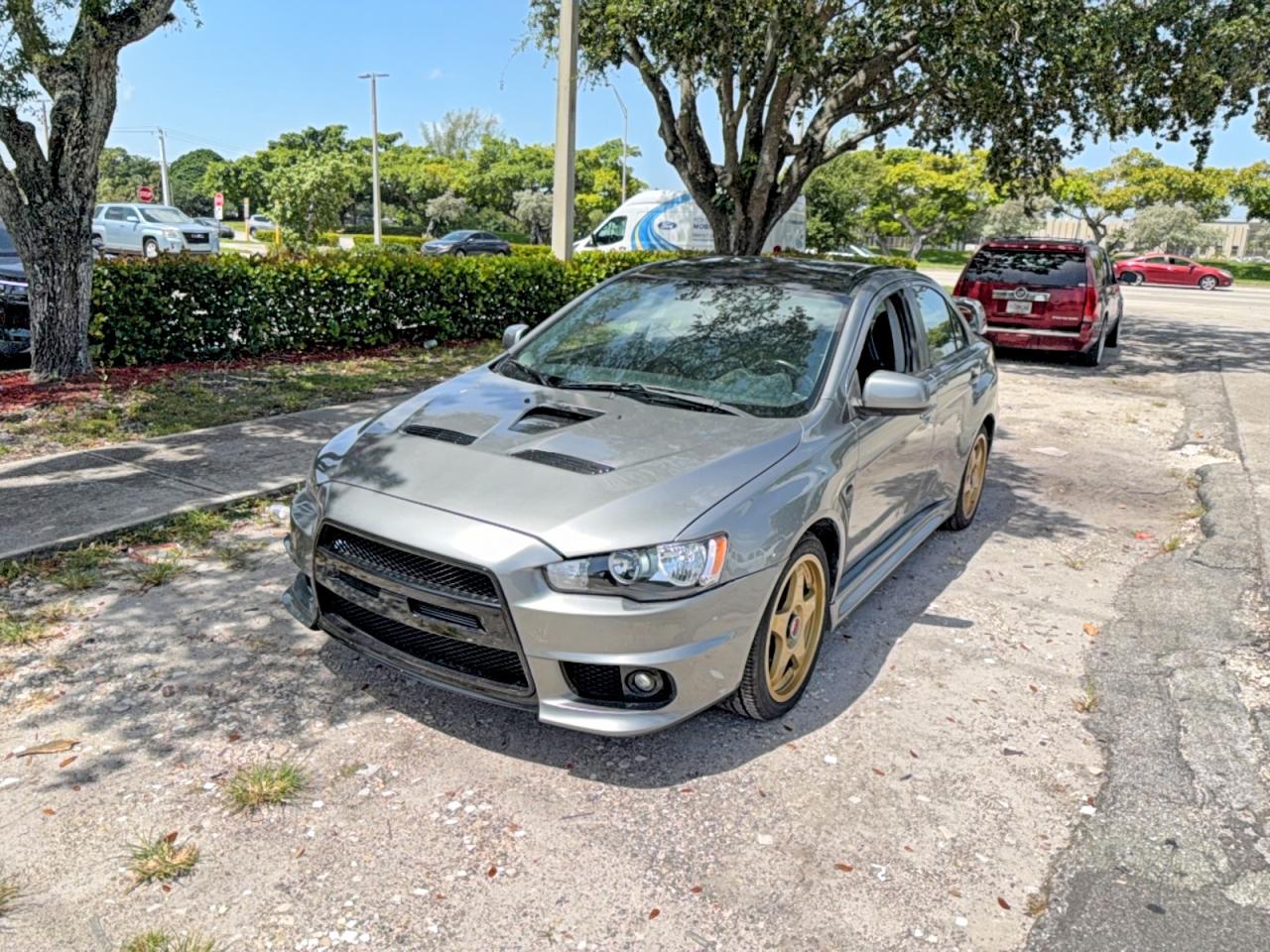 2012 Mitsubishi Lancer Evolution Gsr Gray vin: JA32W8FV7CU010819