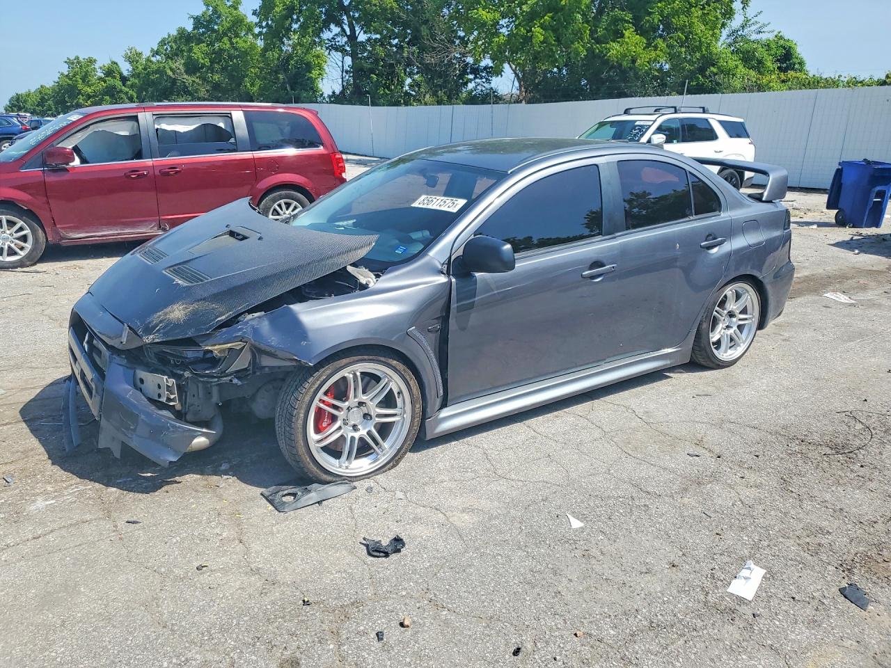 2011 Mitsubishi Lancer Evolution Se Black vin: JA32W8FV8BU043200
