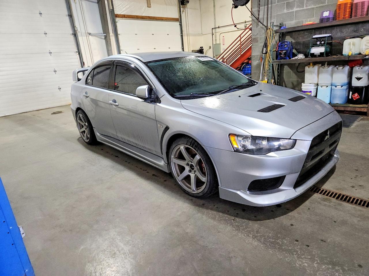 2013 Mitsubishi Lancer Evolution Gsr Silver vin: JA32W8FV8DU016579