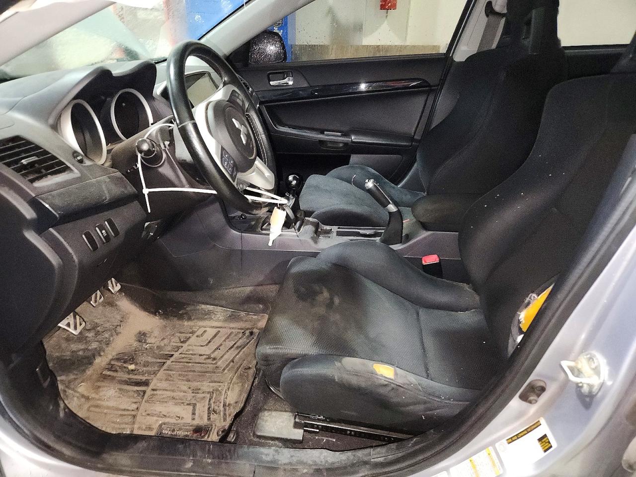 2013 Mitsubishi Lancer Evolution Gsr Silver vin: JA32W8FV8DU016579