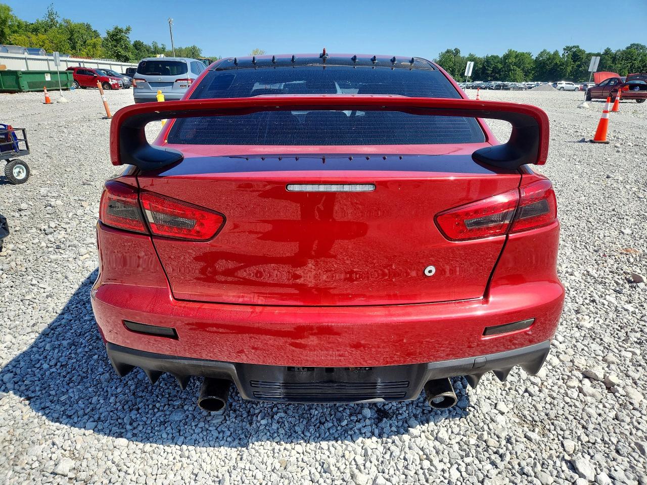 2011 Mitsubishi Lancer Evolution Gsr Red vin: JA32W8FV9BU046901