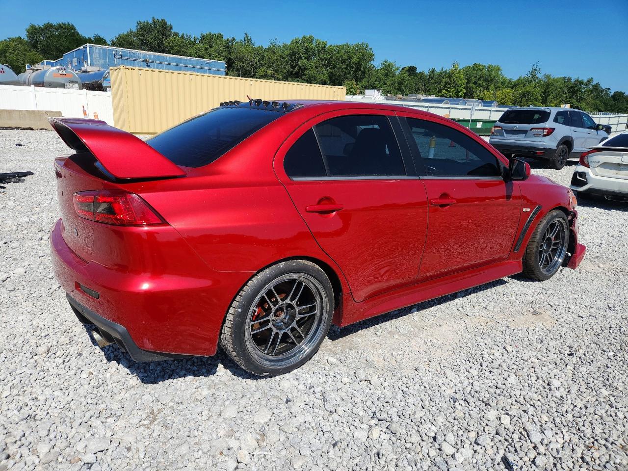 2011 Mitsubishi Lancer Evolution Gsr Red vin: JA32W8FV9BU046901