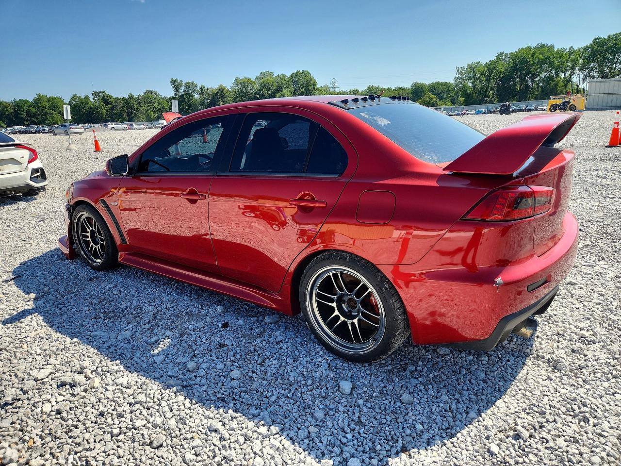 2011 Mitsubishi Lancer Evolution Gsr Red vin: JA32W8FV9BU046901
