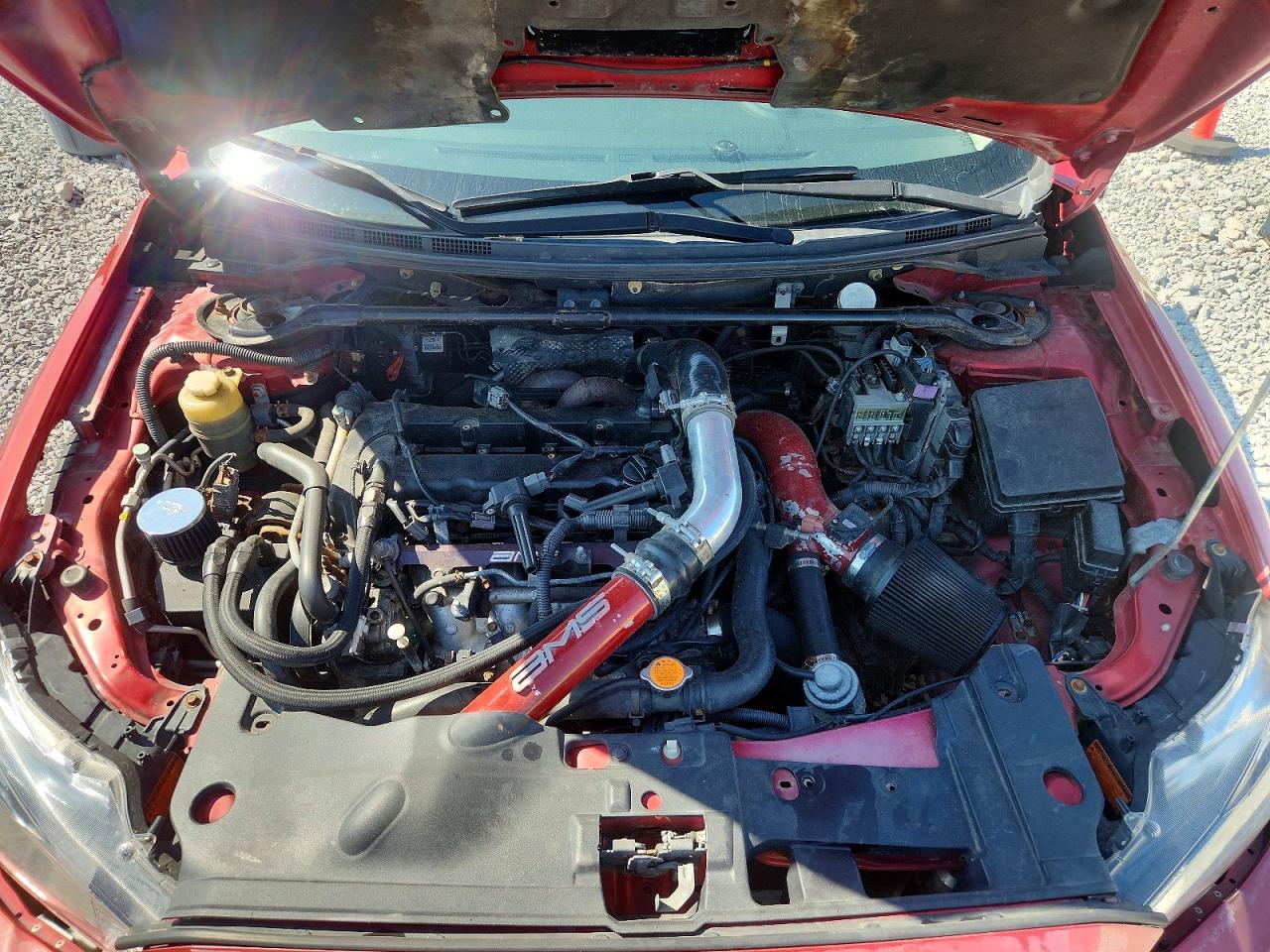 2011 Mitsubishi Lancer Evolution Gsr Red vin: JA32W8FV9BU046901
