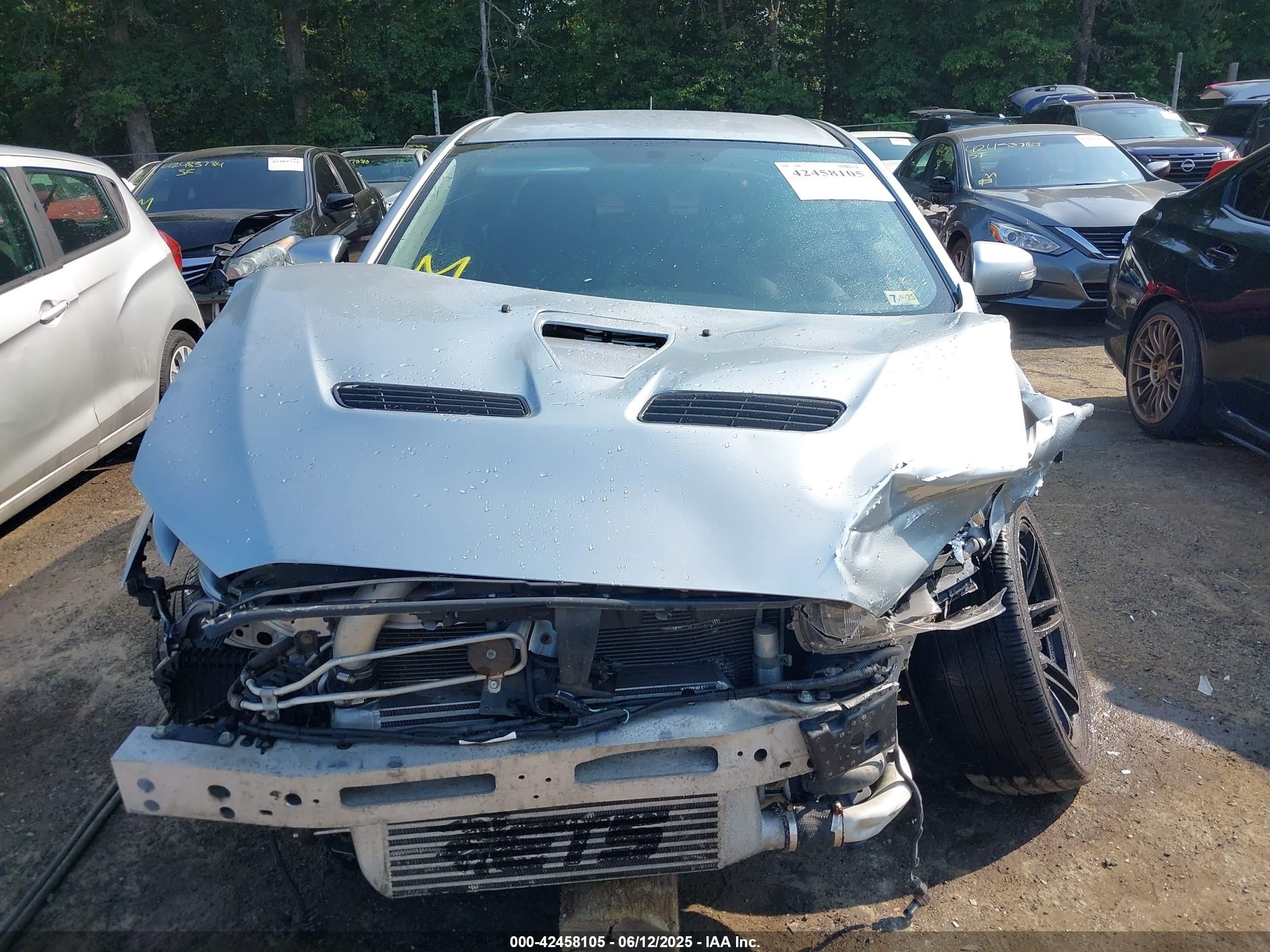 2015 Mitsubishi Lancer Evolution Gsr Silver vin: JA32W8FV9FU006713