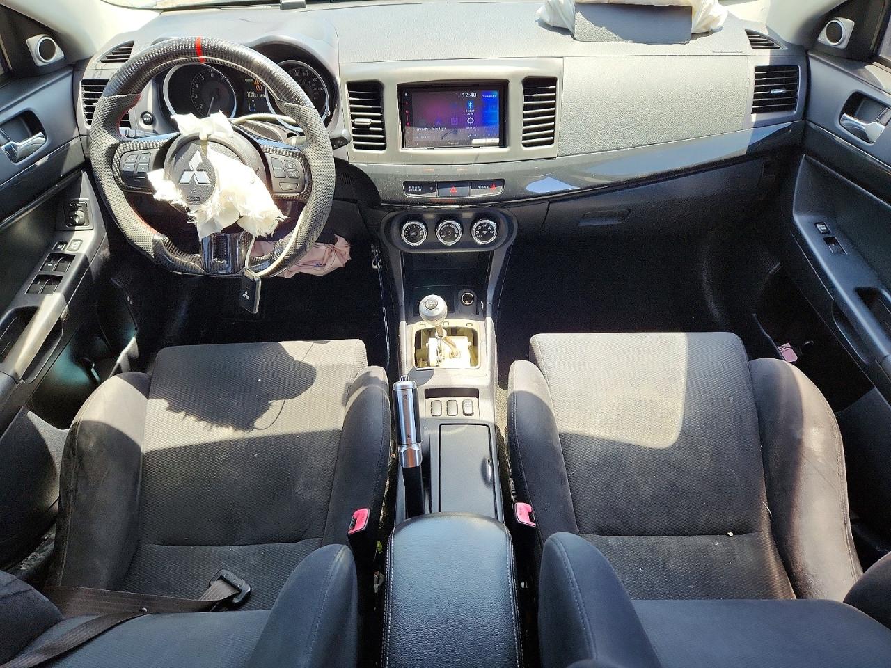 2014 Mitsubishi Lancer Evolution Gsr Silver vin: JA32W8FVXEU021722