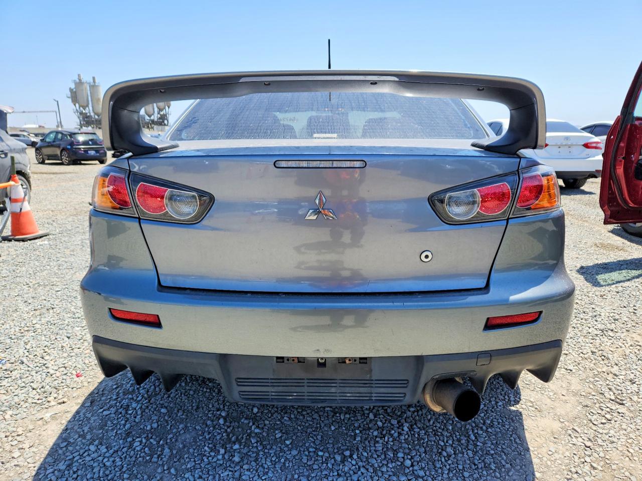 2014 Mitsubishi Lancer Evolution Gsr Silver vin: JA32W8FVXEU021722