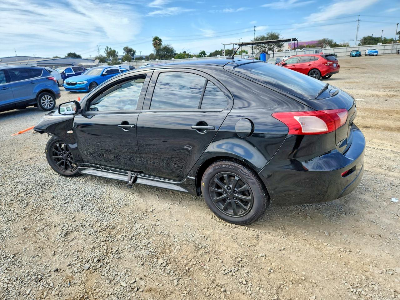 2014 Mitsubishi Lancer Es/es Sport Черный vin: JA32X2HU0EU011487