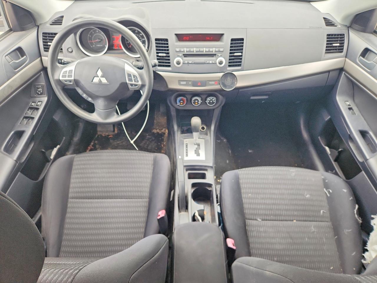 2012 Mitsubishi Lancer Es/es Sport White vin: JA32X2HU1CU014136