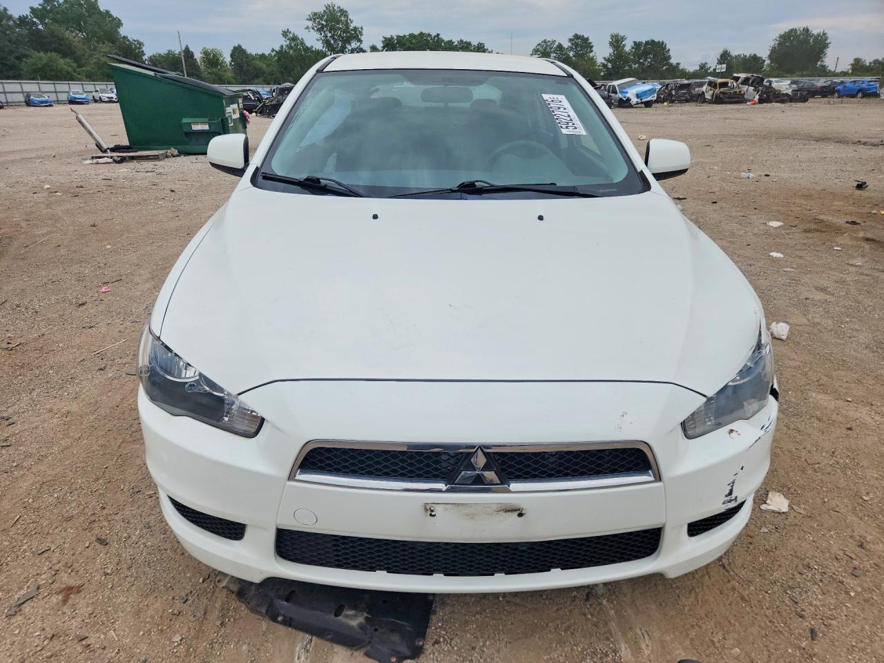 2012 Mitsubishi Lancer Es/es Sport White vin: JA32X2HU1CU014136