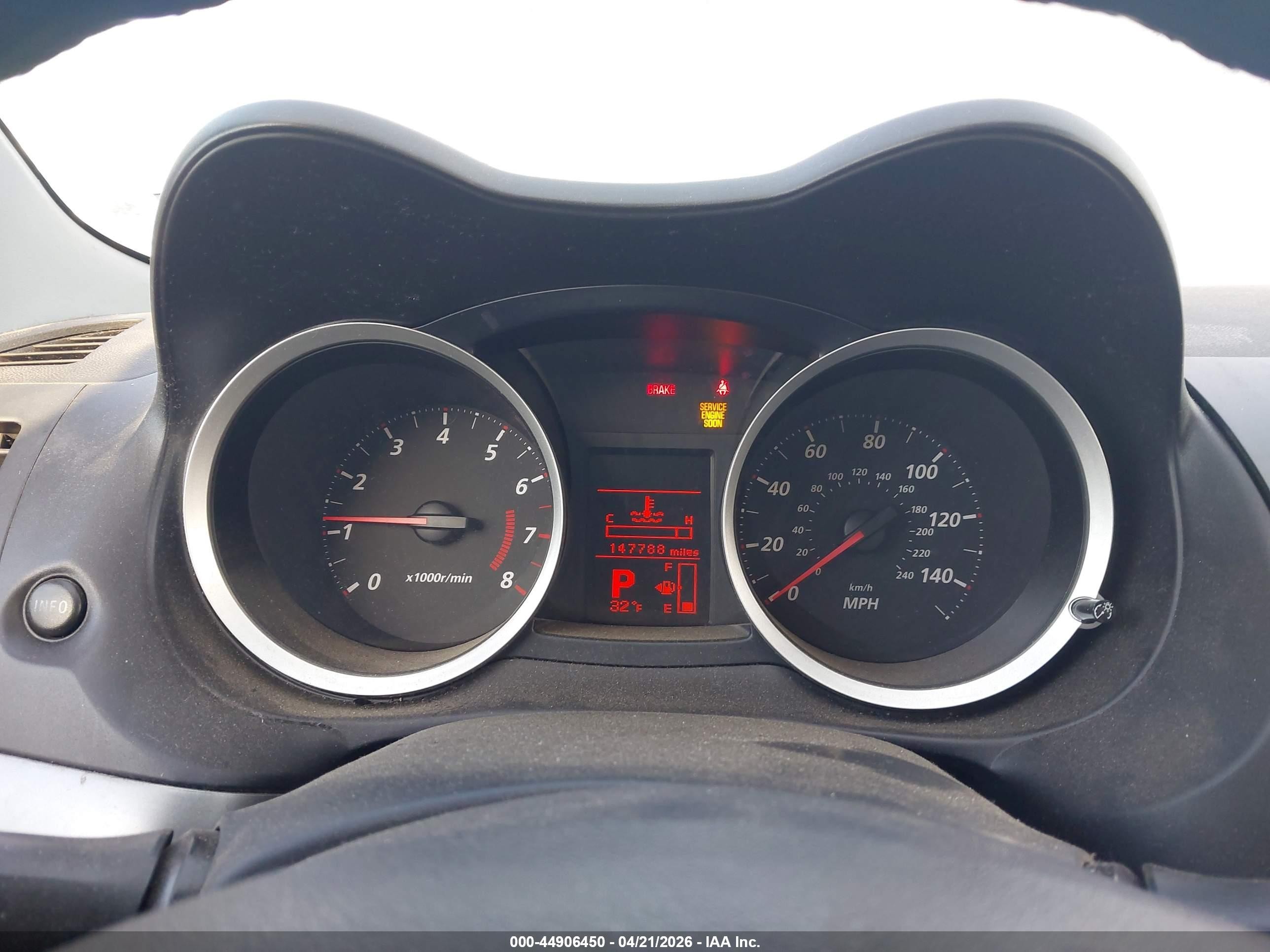 2011 Mitsubishi Lancer Sportback Es Gray vin: JA32X2HU2BU000843