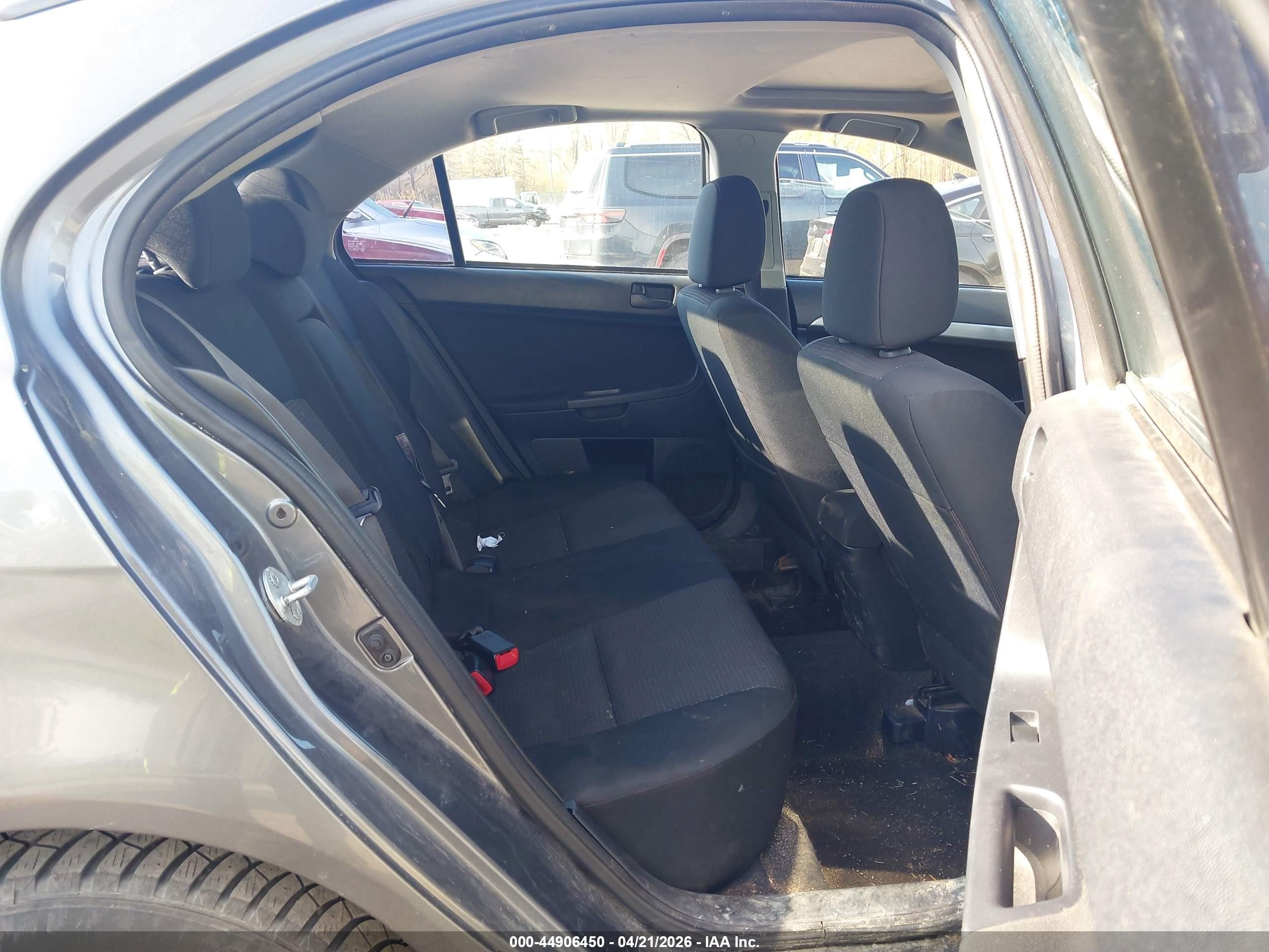2011 Mitsubishi Lancer Sportback Es Gray vin: JA32X2HU2BU000843