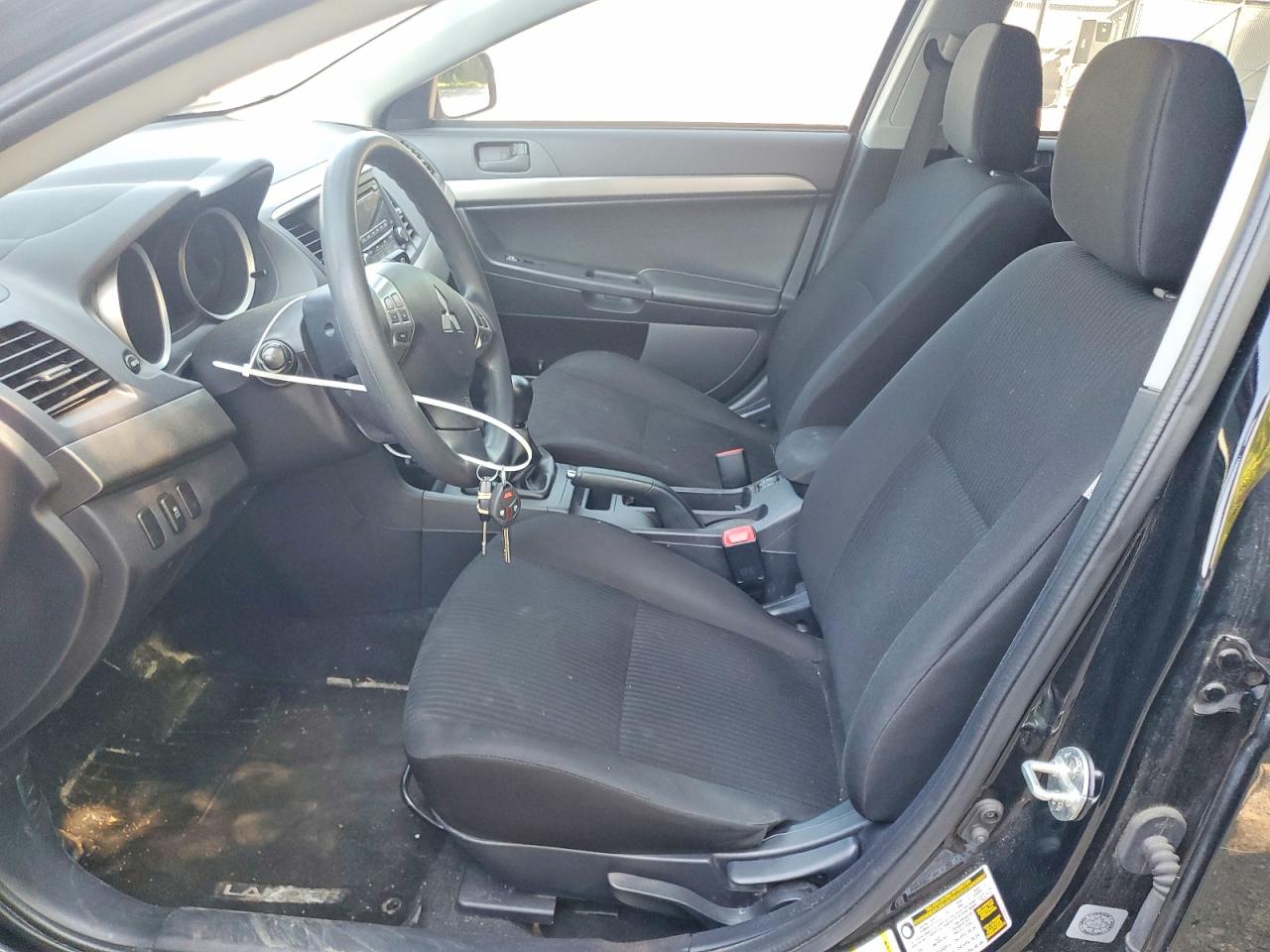 2014 Mitsubishi Lancer Es/es Sport Black vin: JA32X2HU2EU602114