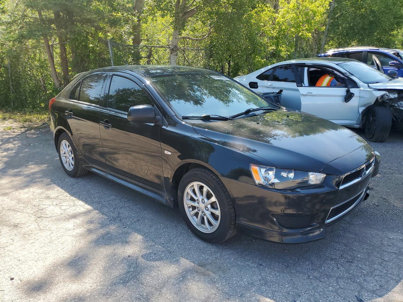 2014 Mitsubishi Lancer Es/es Sport Black vin: JA32X2HU2EU602114
